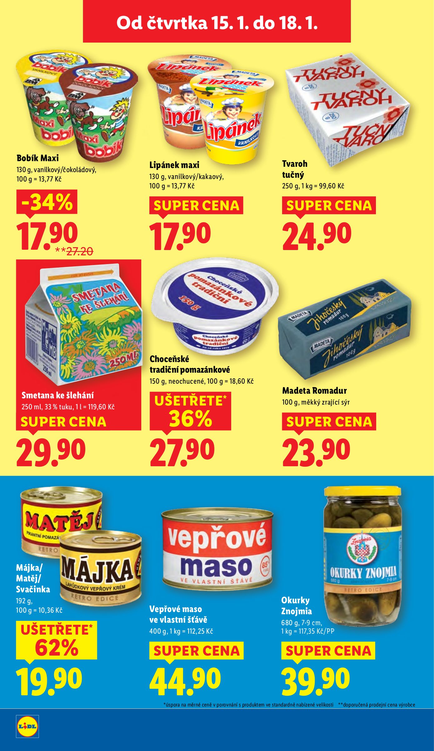 lidl - Aktuální leták Lidl od 15.01. do 18.01. - page: 16