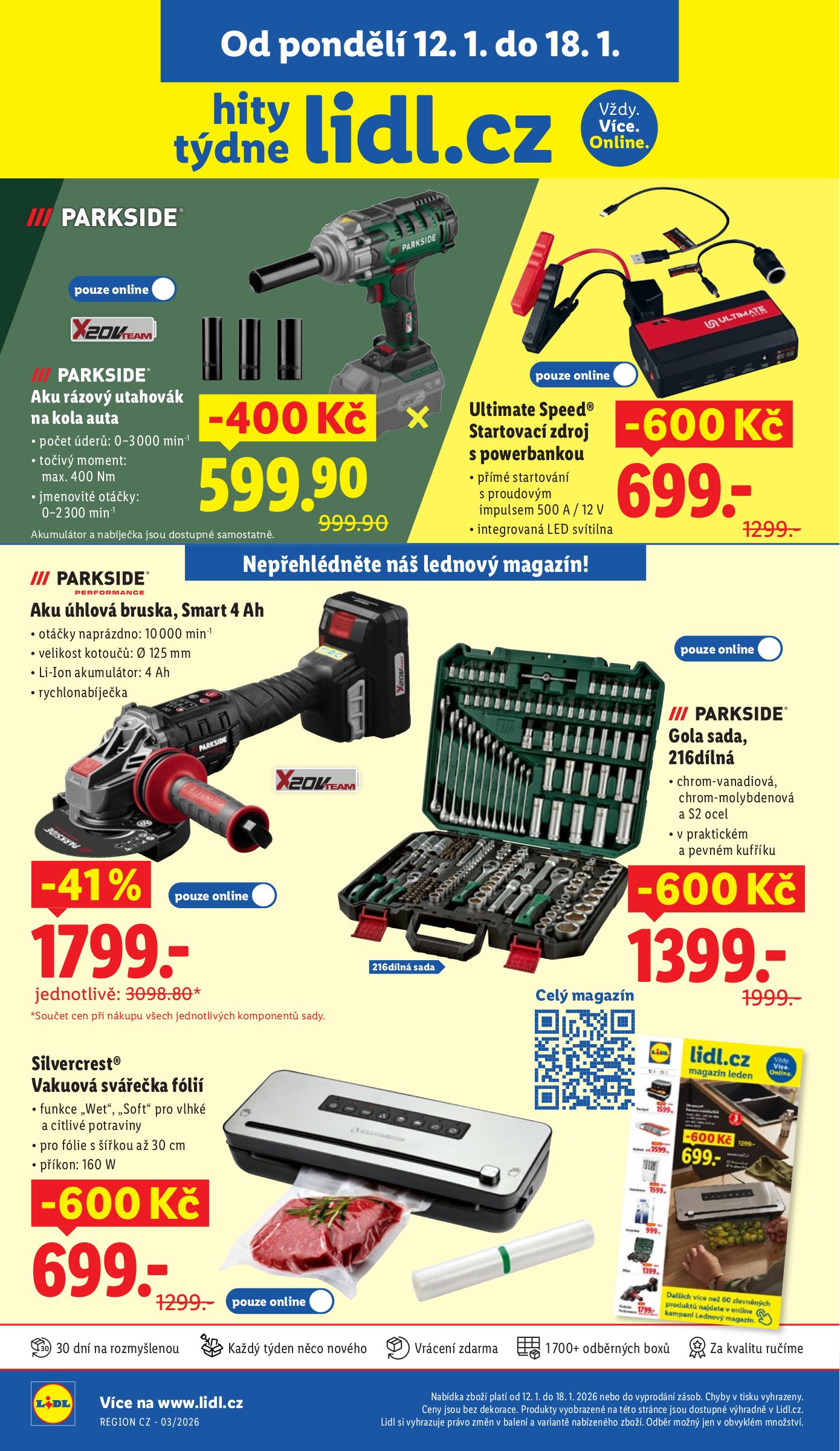 lidl - Aktuální leták Lidl.cz od 12.01. do 18.01. - page: 1