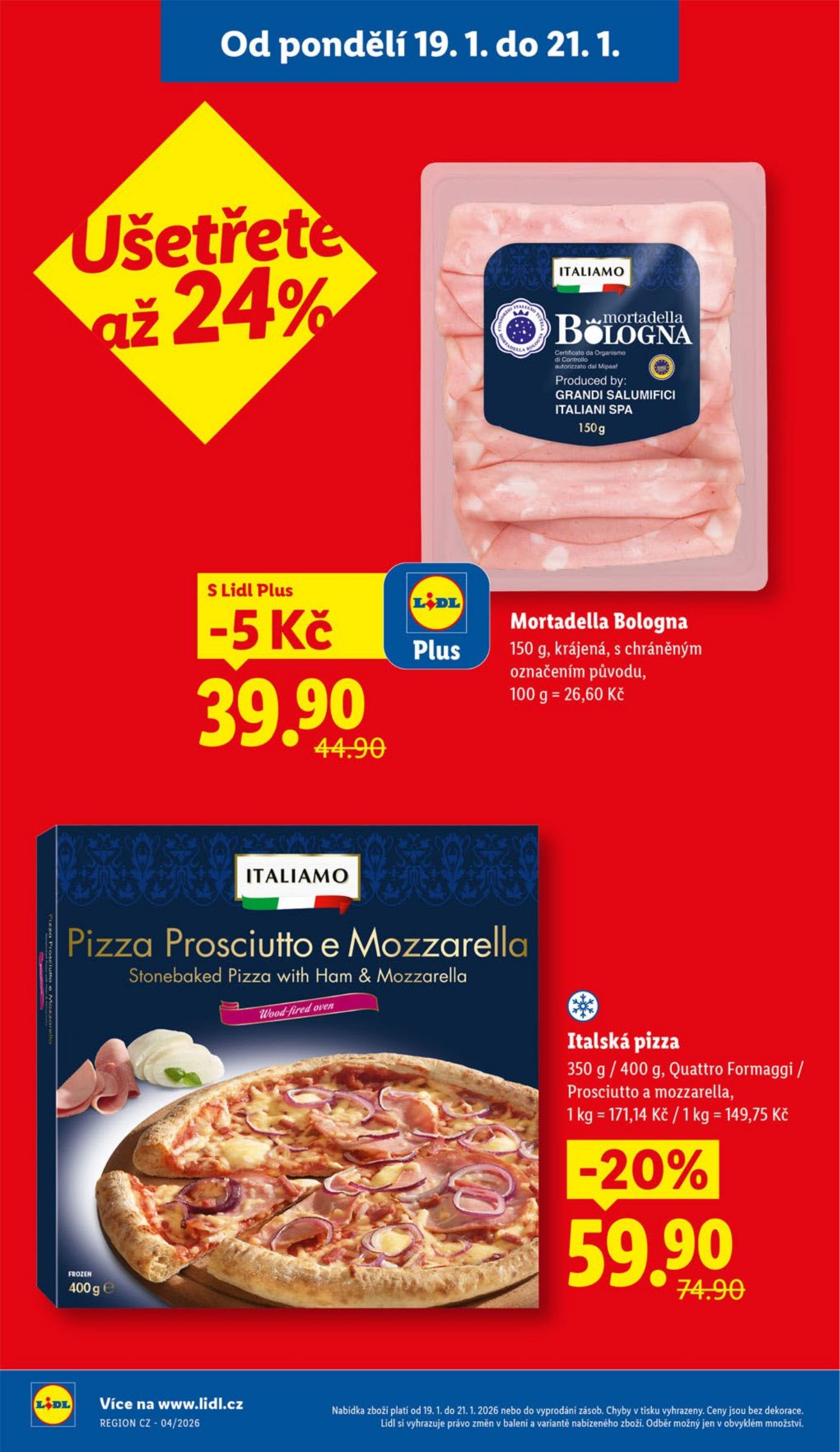 lidl - Aktuální leták Lidl od 19.01. do 21.01. - page: 4