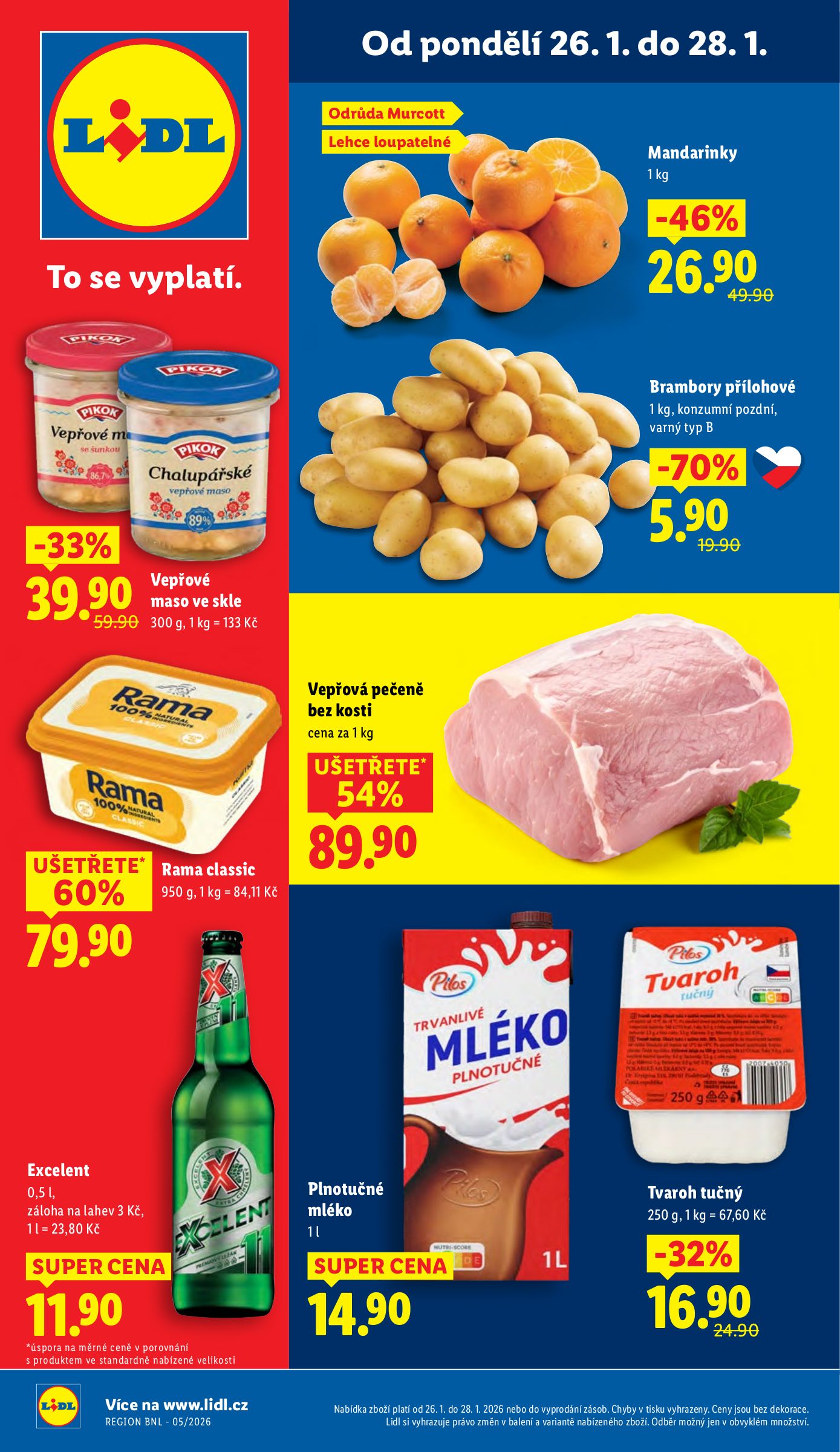 lidl - Lidl leták platný od 26.01. do 28.01.