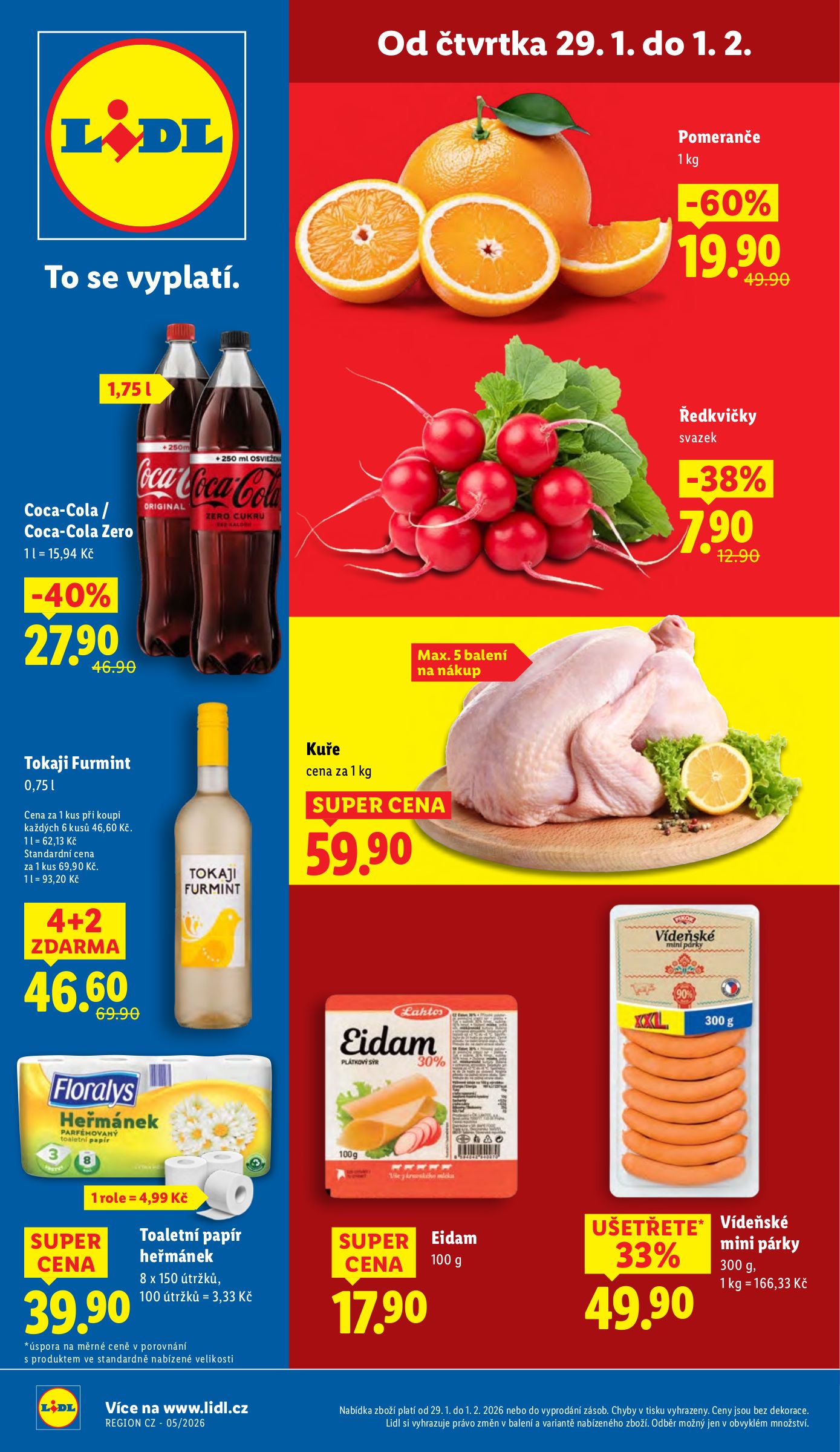 lidl - Lidl leták platný od 29.01. do 01.02.
