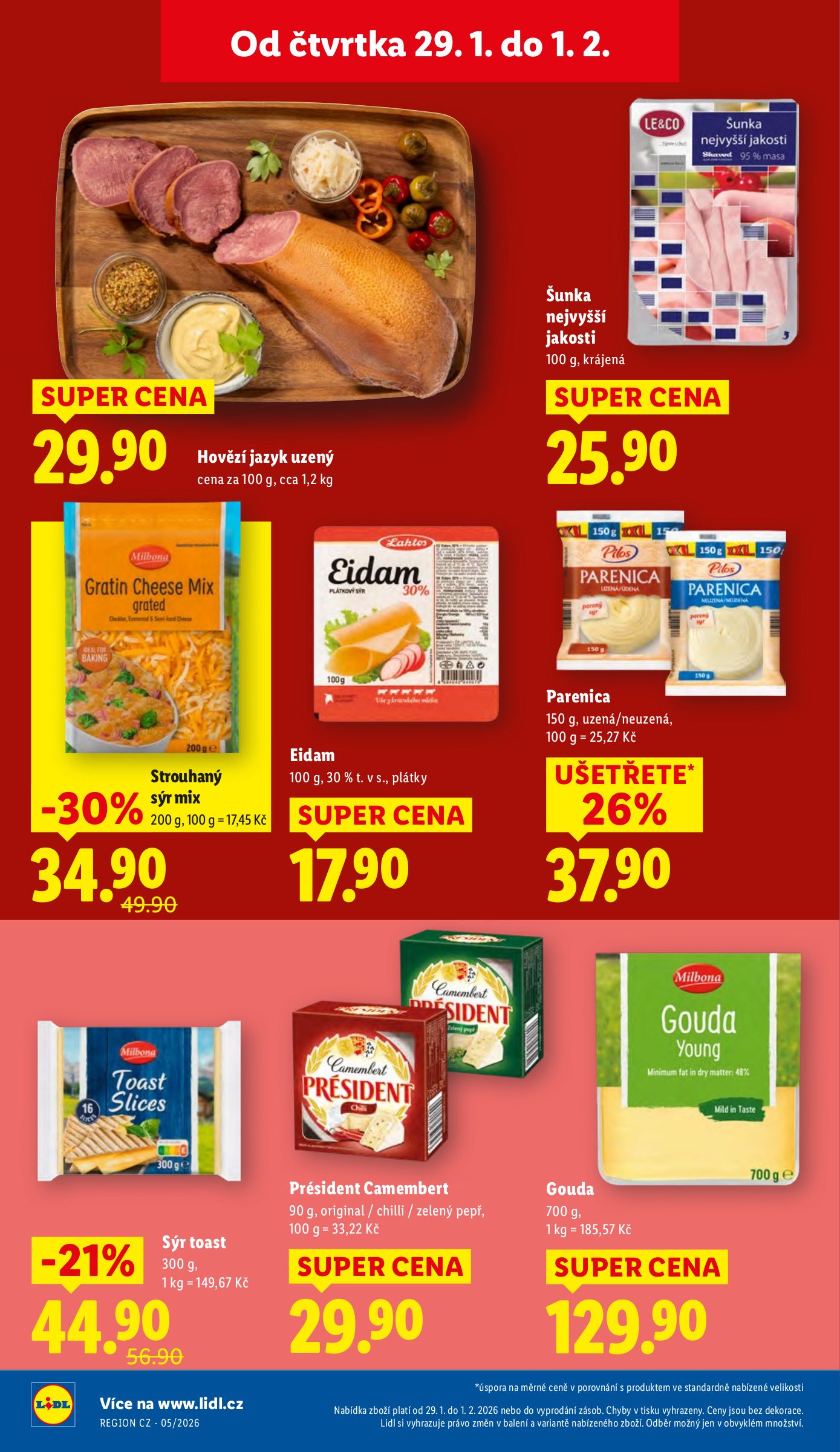 lidl - Lidl leták platný od 29.01. do 01.02. - page: 14
