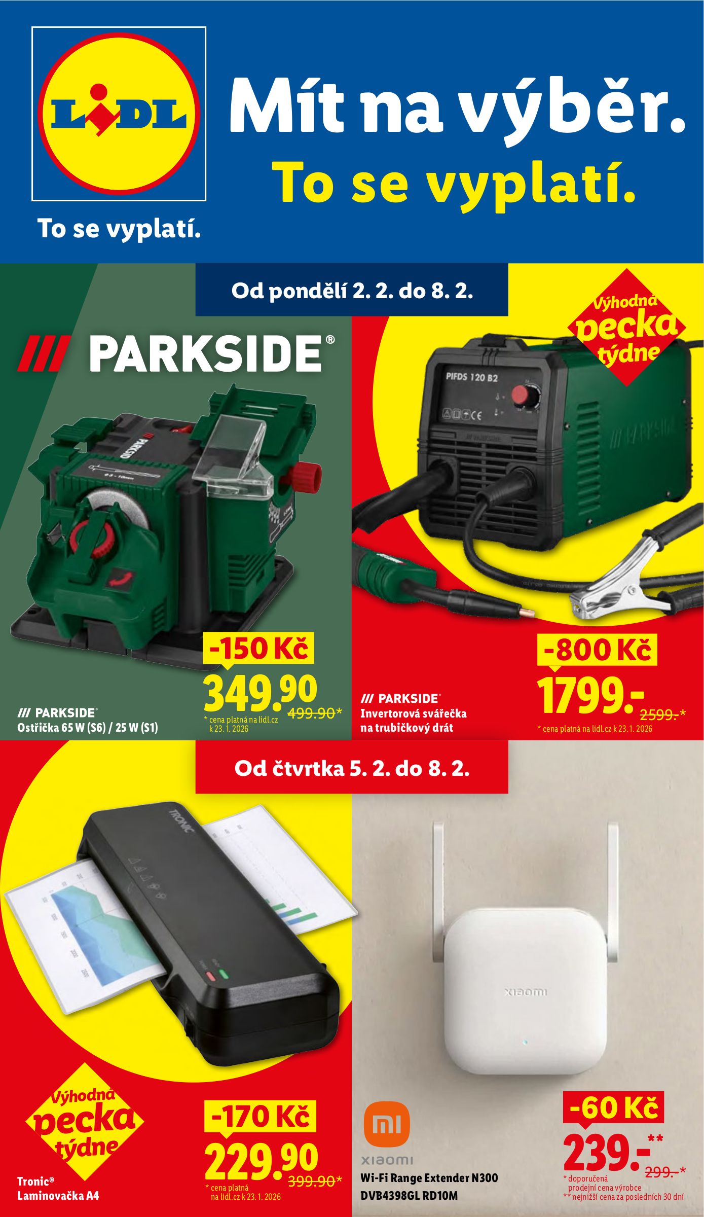 lidl - Lidl - Spotřební zboží leták platný od %validSinceDay% 02.02. do 08.02.