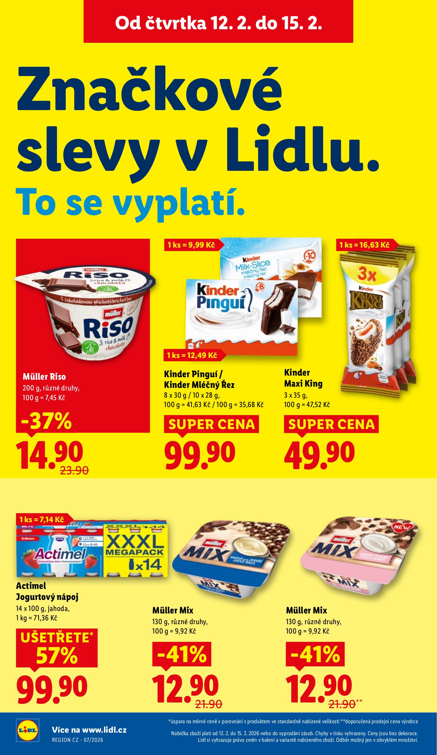 lidl - Lidl leták platný od čtvrtka 12.02.2026 do neděle 15.02.2026 - page: 20