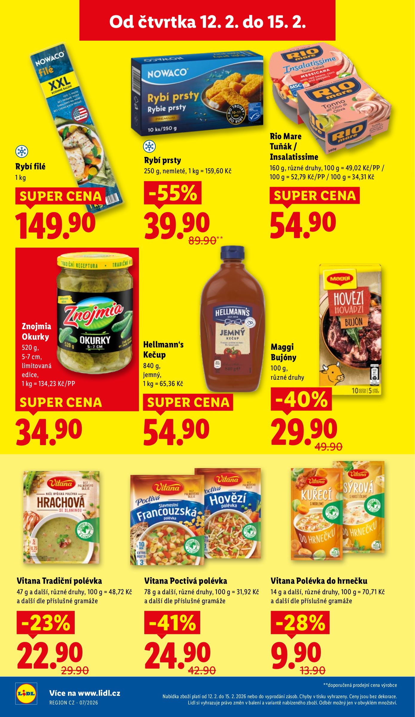 lidl - Lidl leták platný od čtvrtka 12.02.2026 do neděle 15.02.2026 - page: 22