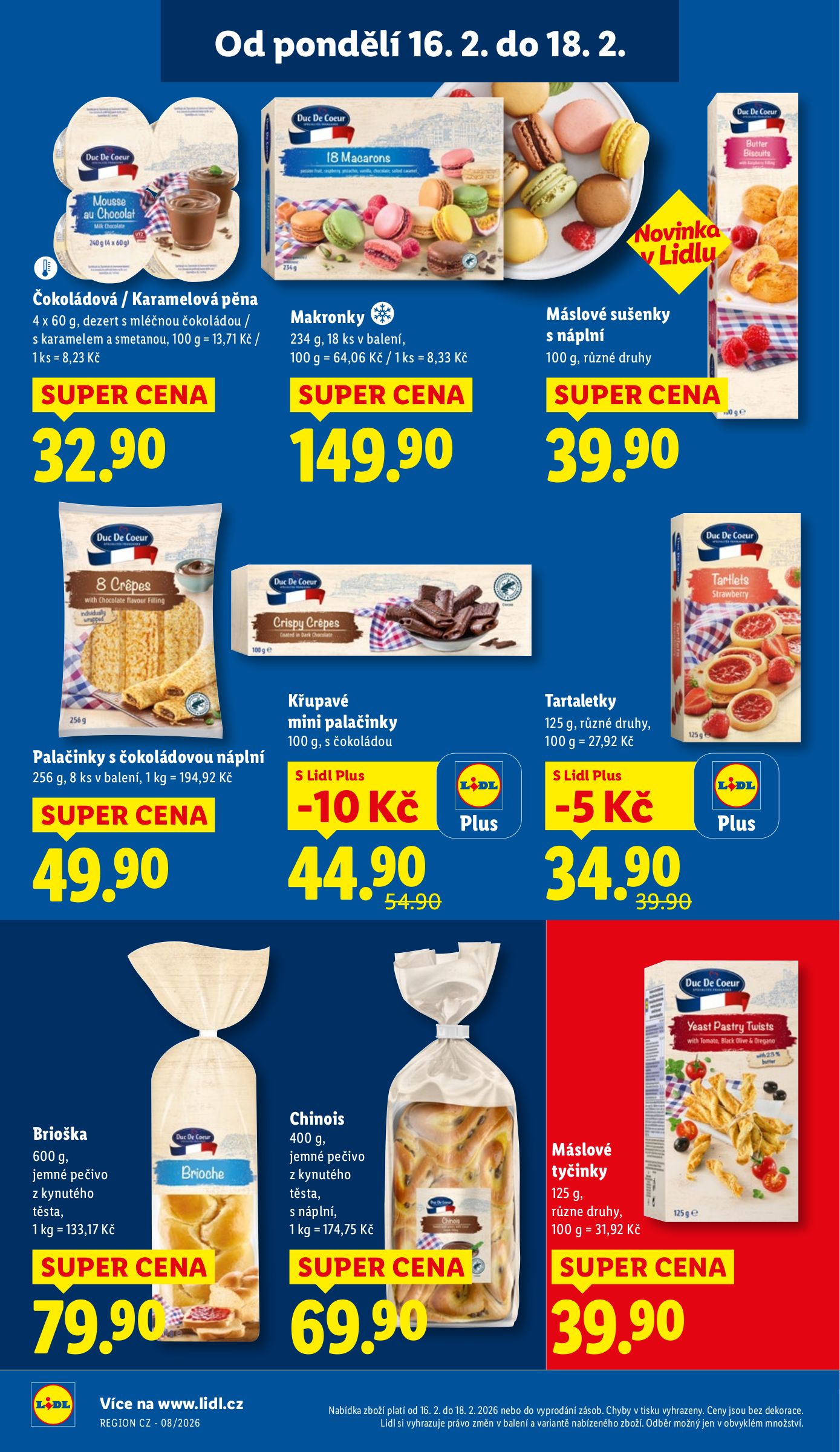 lidl - Lidl leták platný od pondělí 16.02.2026 do středy 18.02.2026 - page: 16