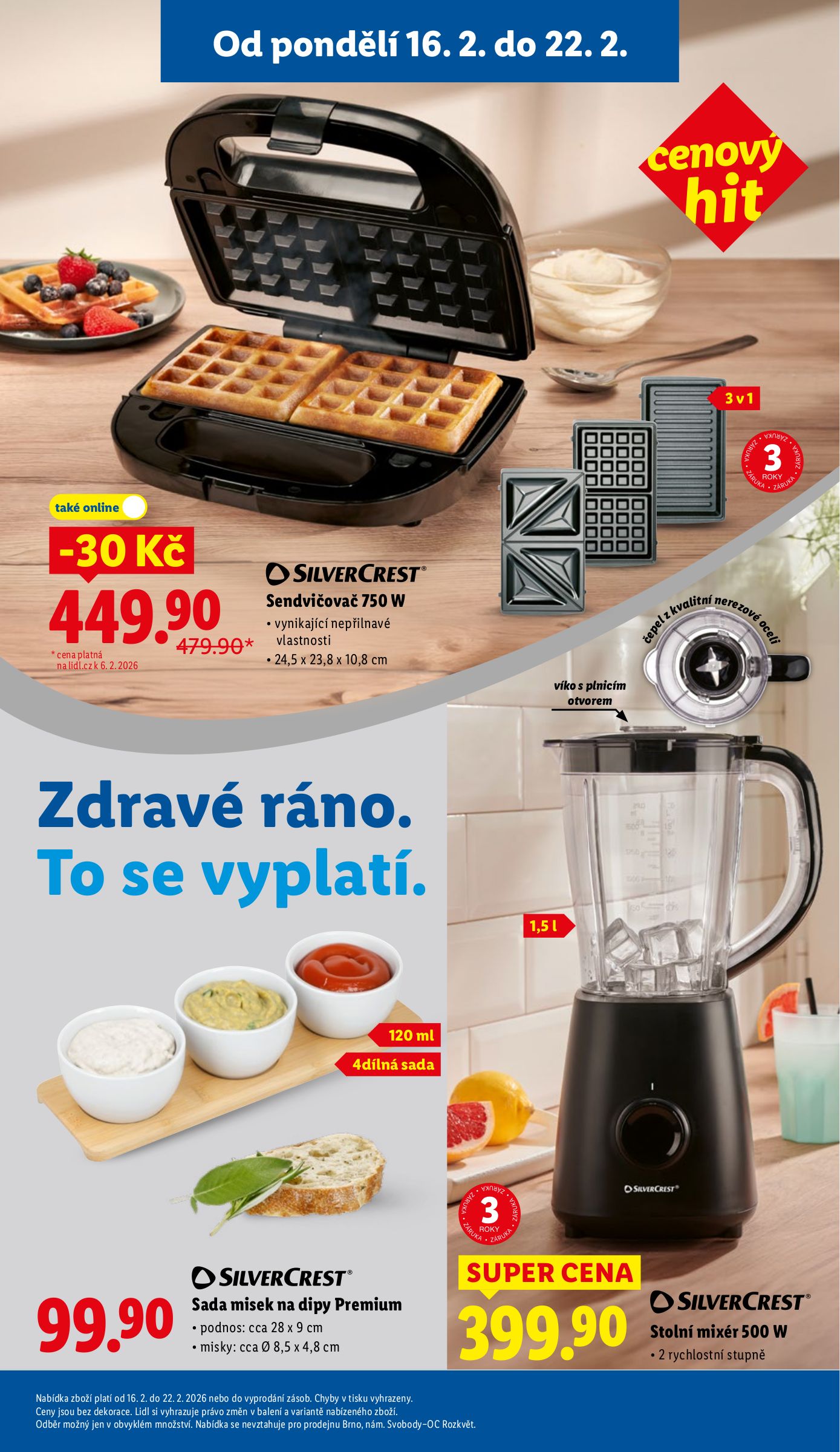 lidl - Lidl - Spotřební zboží leták platný od pondělí 16.02.2026 do neděle 22.02.2026 - page: 3