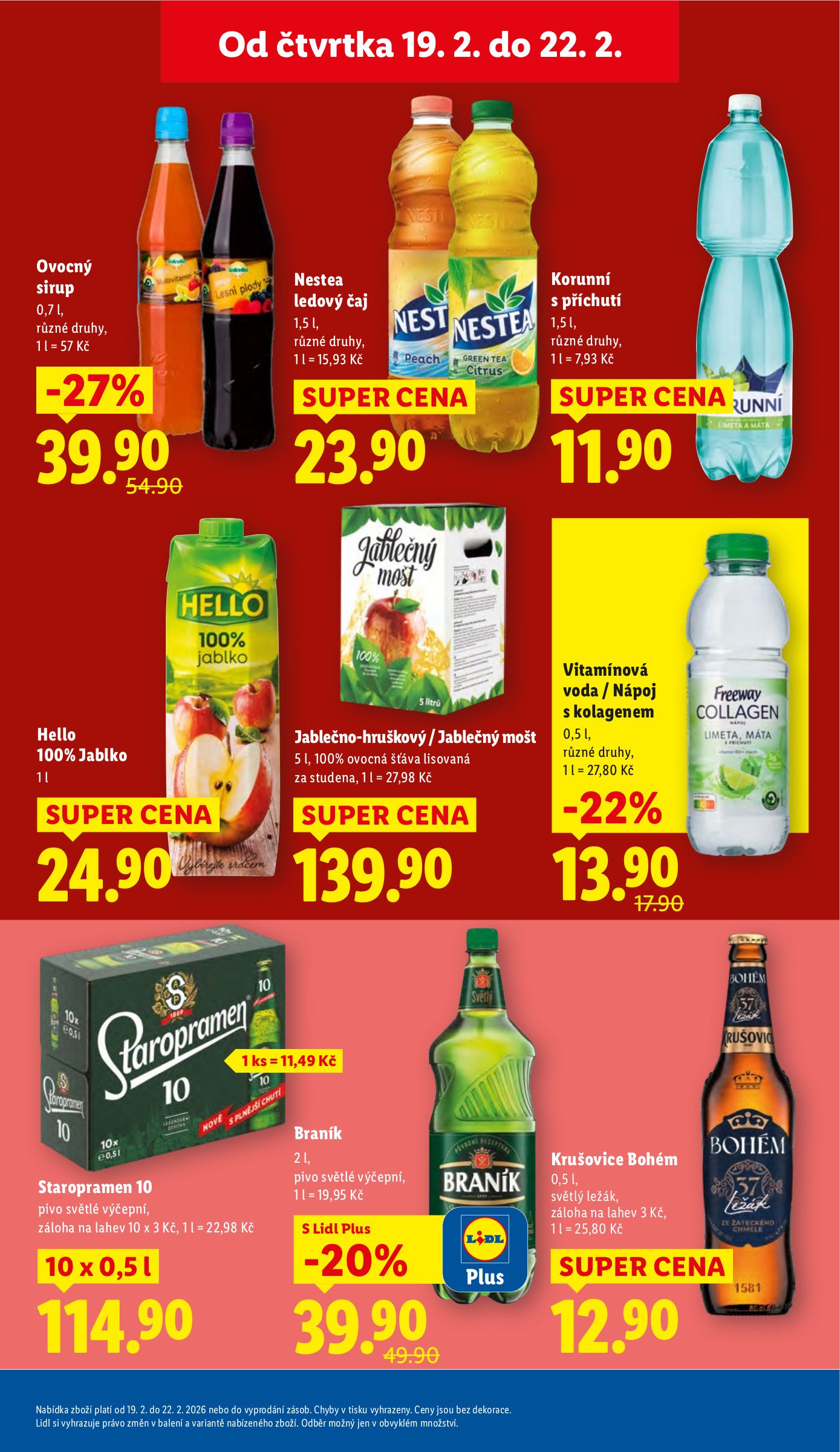 lidl - Lidl leták platný od čtvrtka 19.02.2026 do neděle 22.02.2026 - page: 19