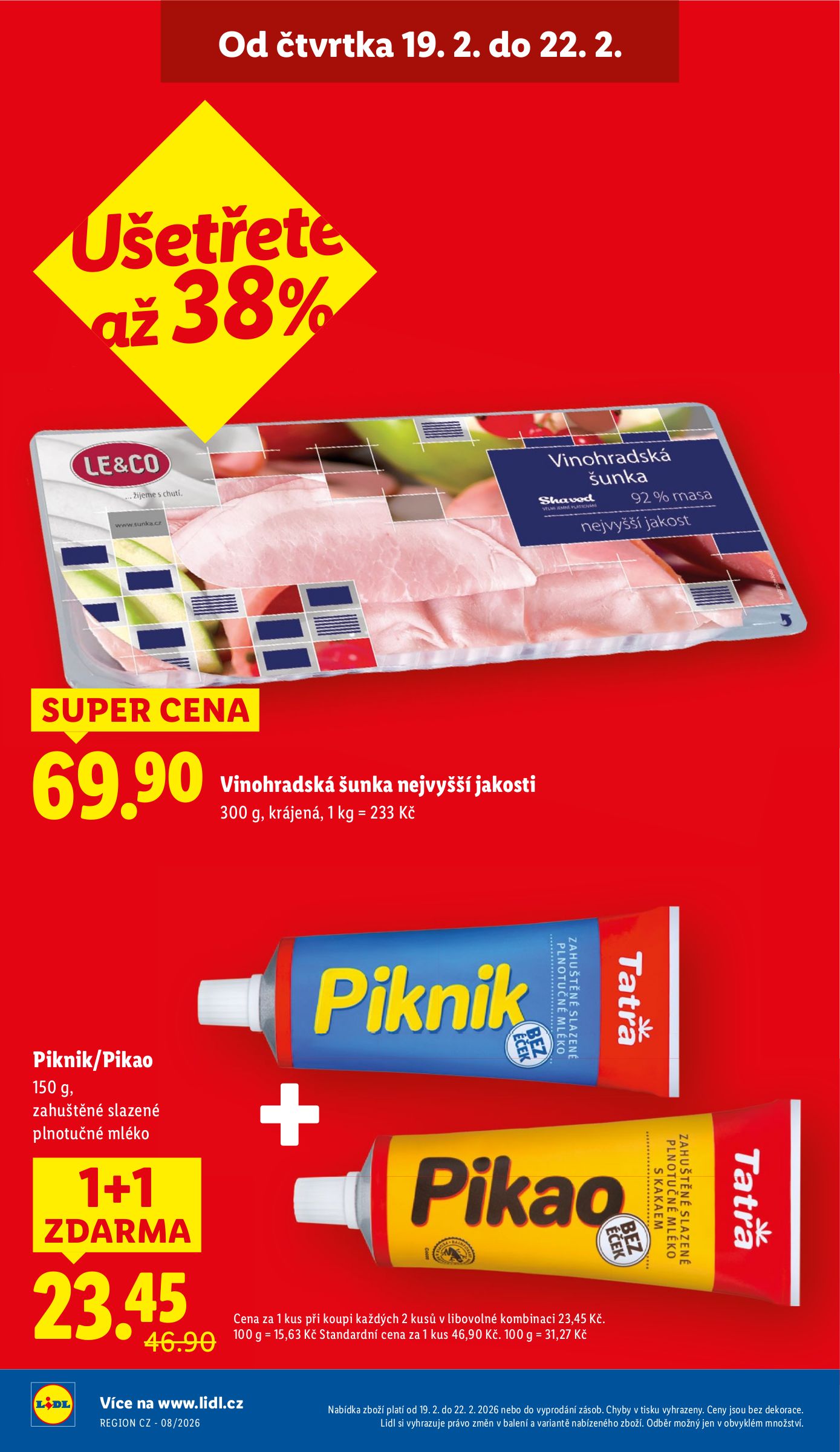 lidl - Lidl leták platný od čtvrtka 19.02.2026 do neděle 22.02.2026 - page: 4