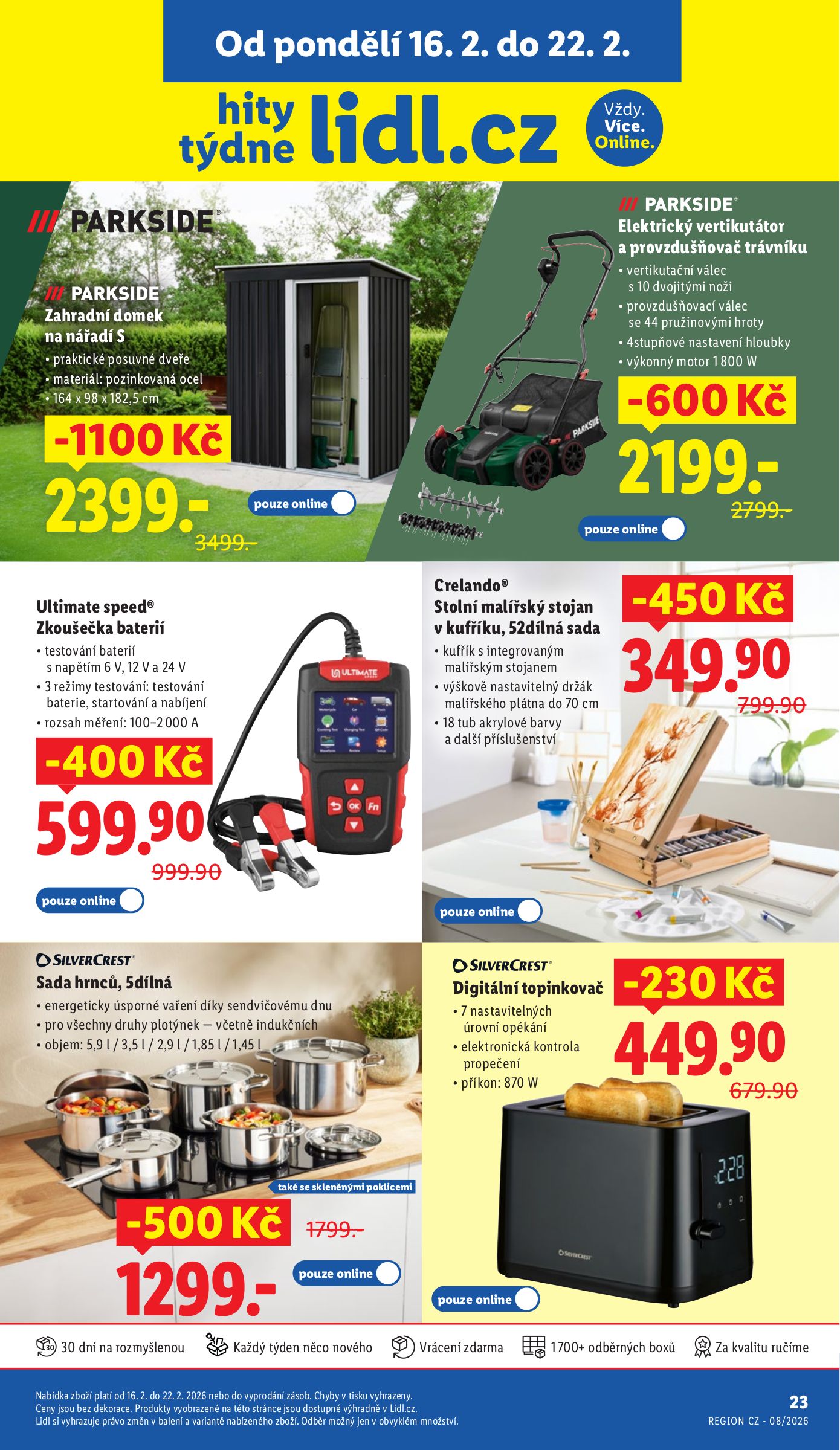 lidl - Lidl.cz leták platný od pondělí 16.02.2026 do neděle 22.02.2026