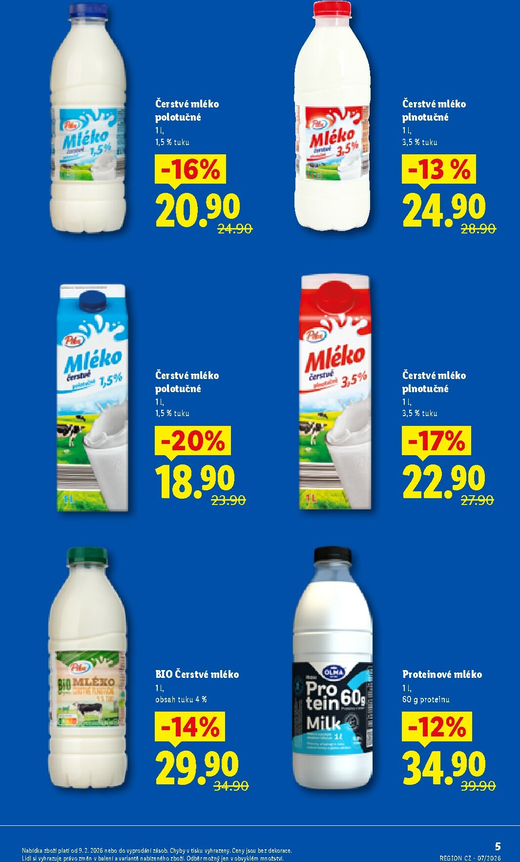 lidl - Lidl - Ceny v klidu leták platný od pondělí 09.02.2026 do úterý 31.03.2026 - page: 5