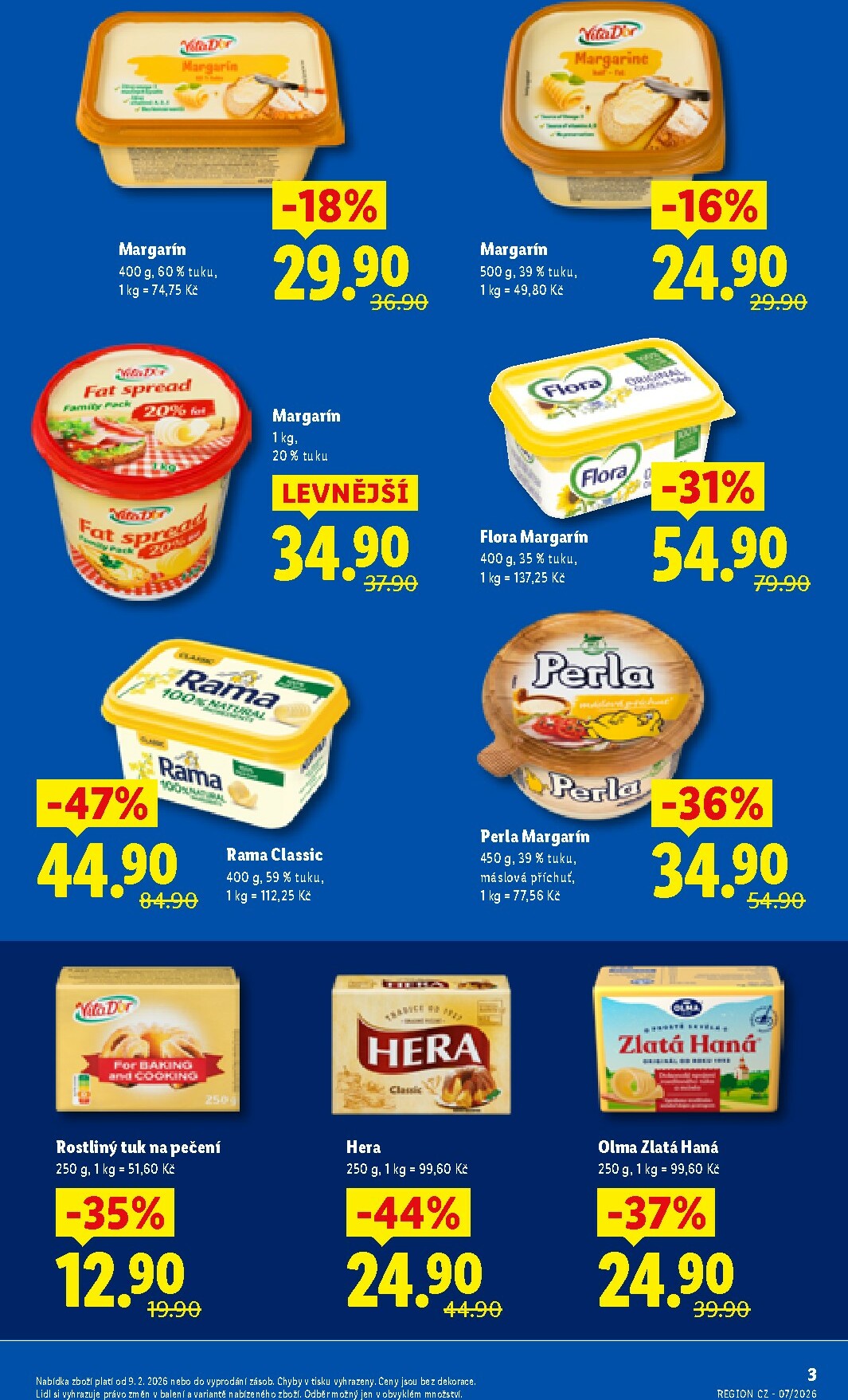 lidl - Lidl - Ceny v klidu leták platný od pondělí 09.02.2026 do úterý 31.03.2026 - page: 3