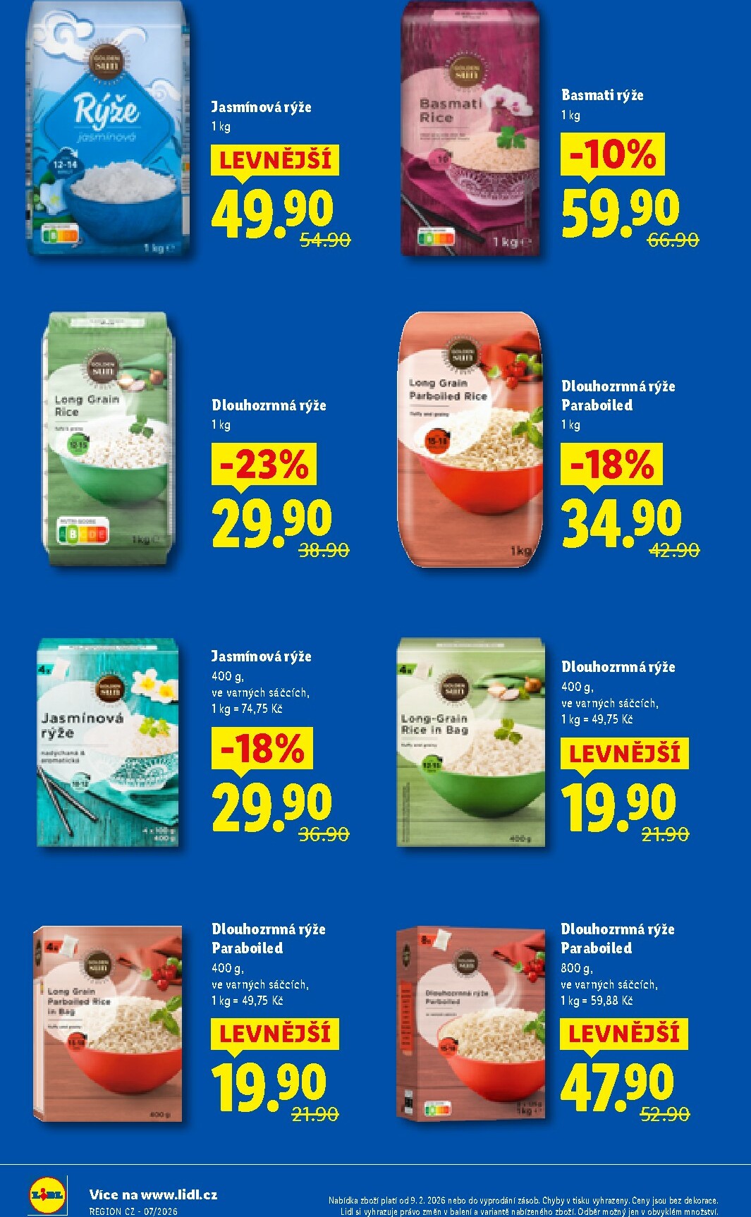 lidl - Lidl - Ceny v klidu leták platný od pondělí 09.02.2026 do úterý 31.03.2026 - page: 8