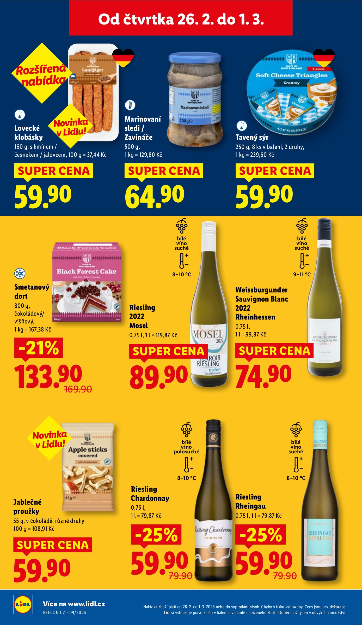 lidl - Lidl leták platný od čtvrtka 26.02.2026 do neděle 01.03.2026 - page: 22