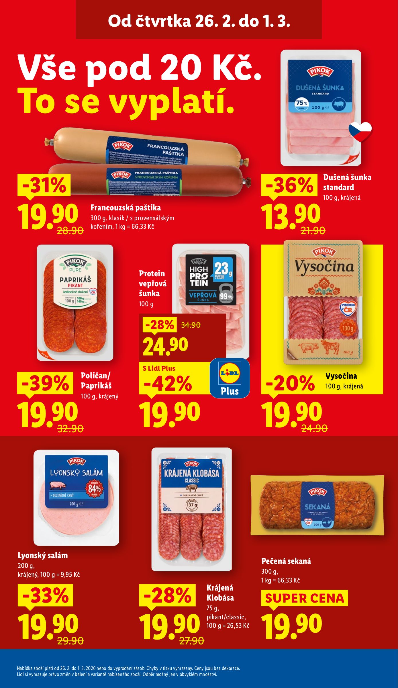 lidl - Lidl leták platný od čtvrtka 26.02.2026 do neděle 01.03.2026 - page: 13