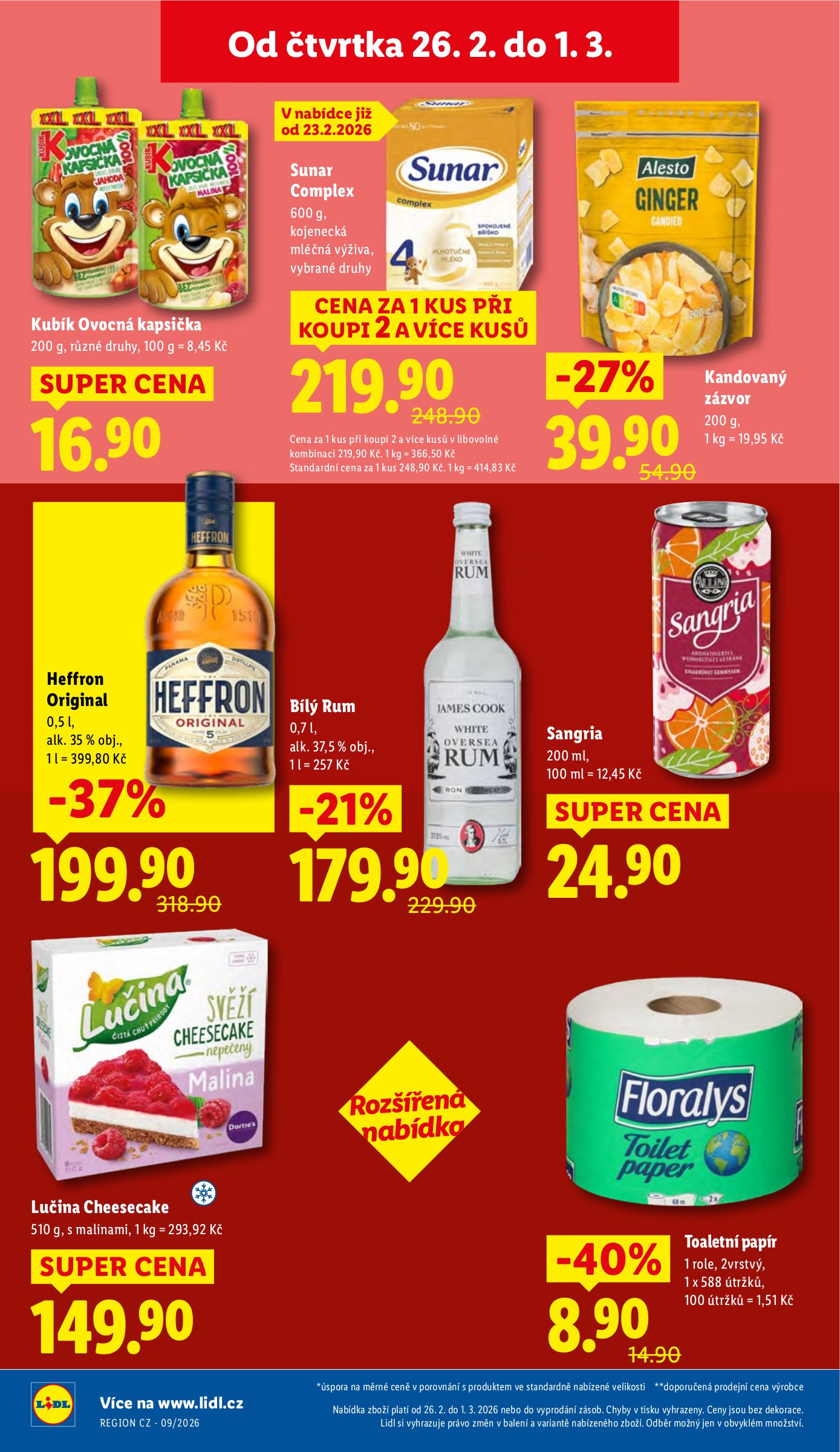 lidl - Lidl leták platný od čtvrtka 26.02.2026 do neděle 01.03.2026 - page: 23