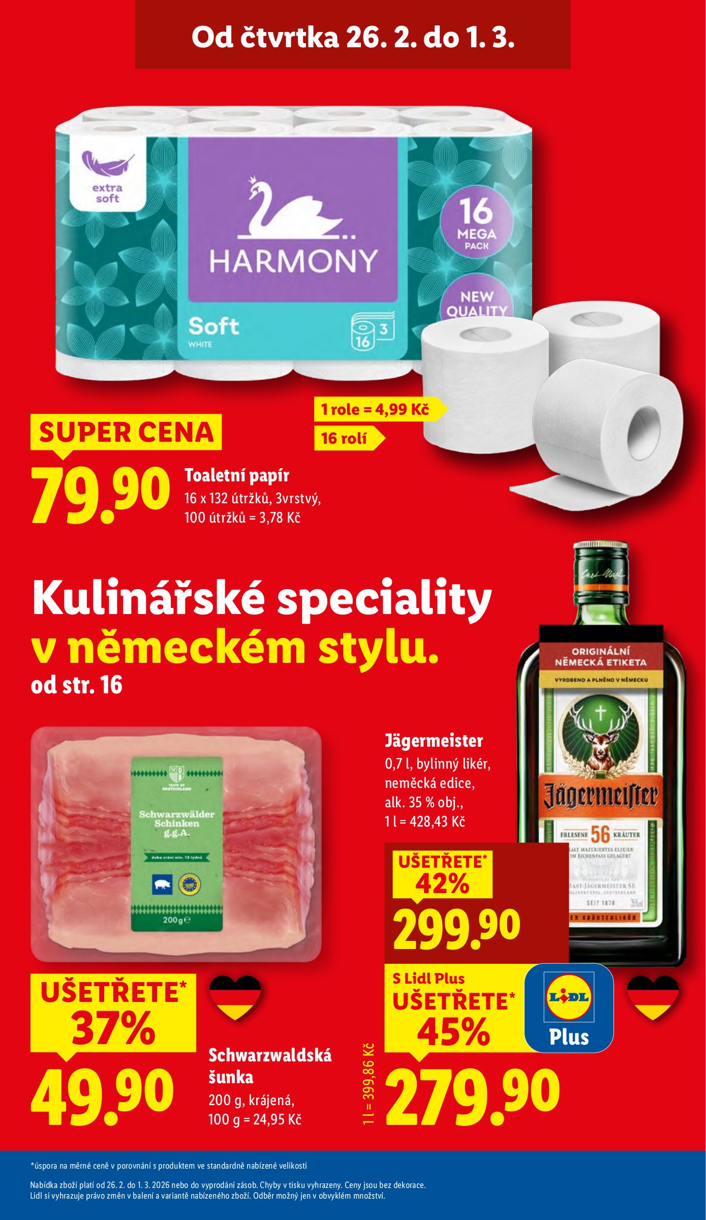 lidl - Lidl leták platný od čtvrtka 26.02.2026 do neděle 01.03.2026 - page: 3