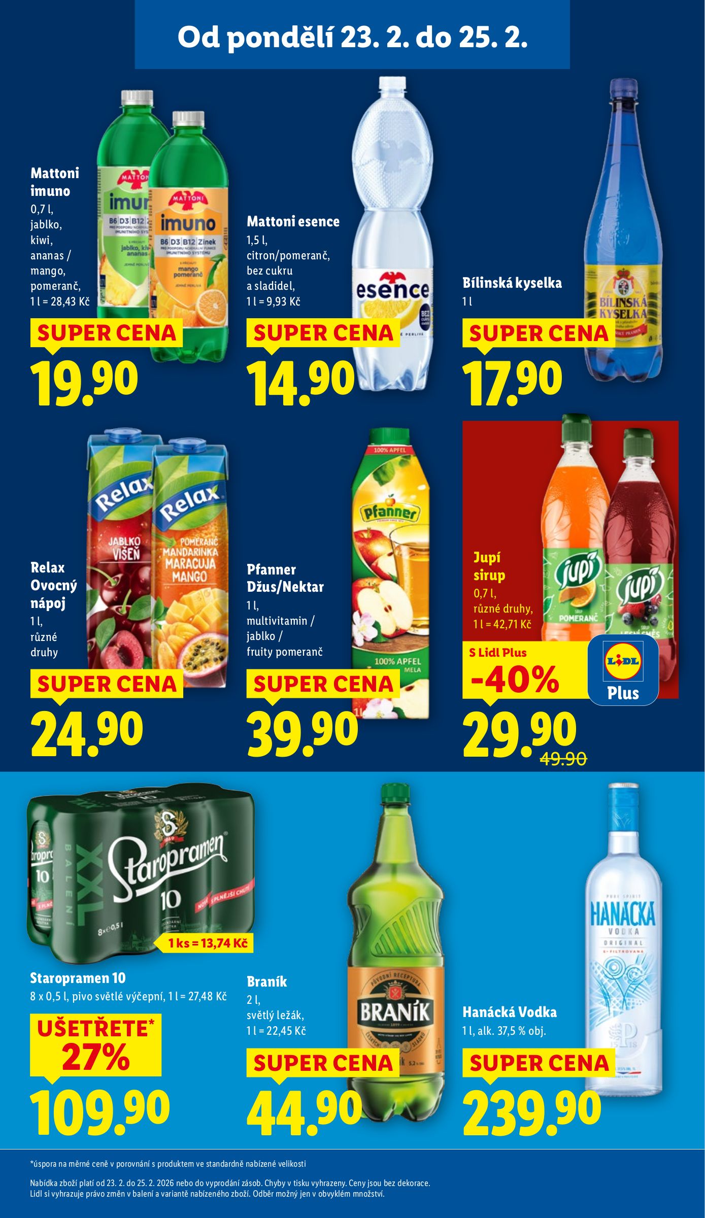 lidl - Lidl leták platný od pondělí 23.02.2026 do středy 25.02.2026 - page: 23