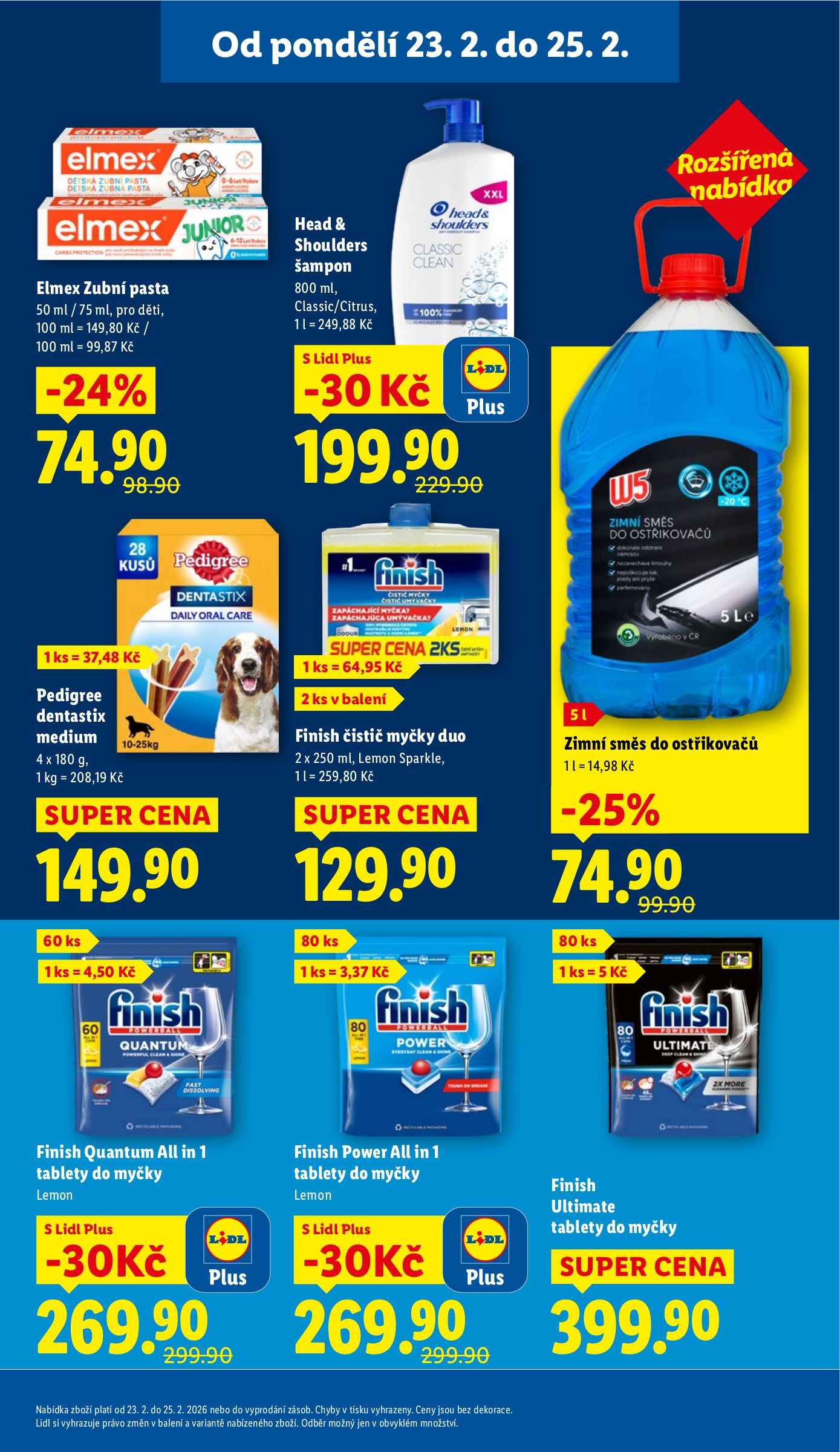 lidl - Lidl leták platný od pondělí 23.02.2026 do středy 25.02.2026 - page: 25