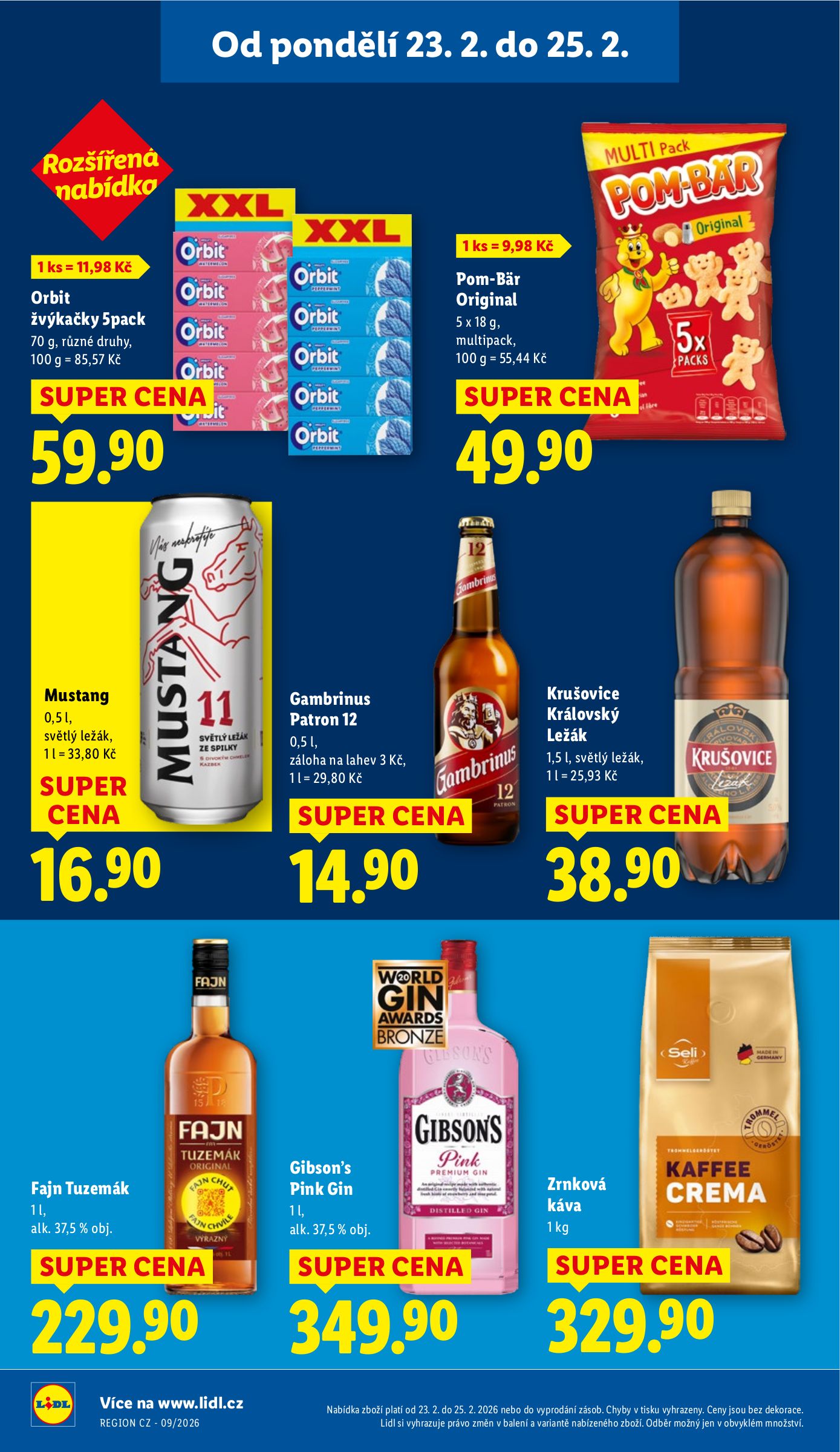 lidl - Lidl leták platný od pondělí 23.02.2026 do středy 25.02.2026 - page: 14