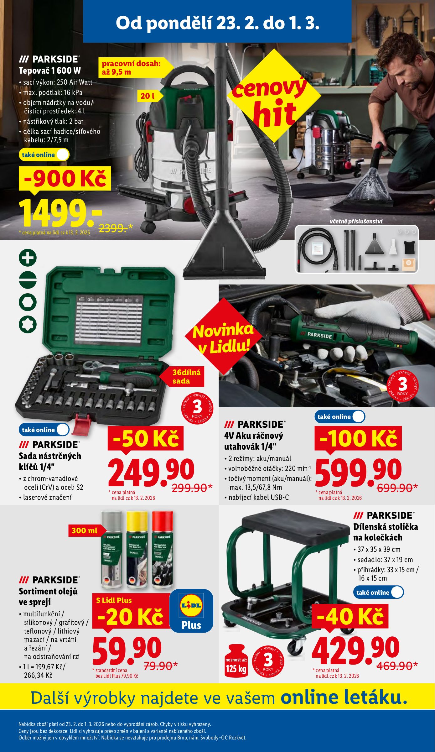 lidl - Lidl - Spotřební zboží leták platný od pondělí 23.02.2026 do neděle 01.03.2026 - page: 15