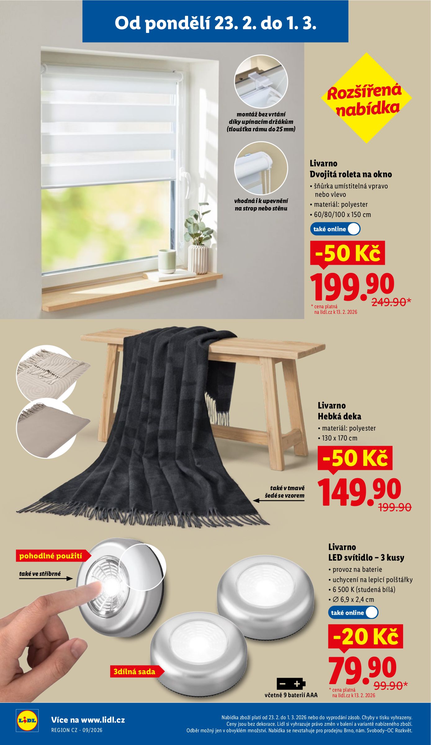 lidl - Lidl - Spotřební zboží leták platný od pondělí 23.02.2026 do neděle 01.03.2026 - page: 6