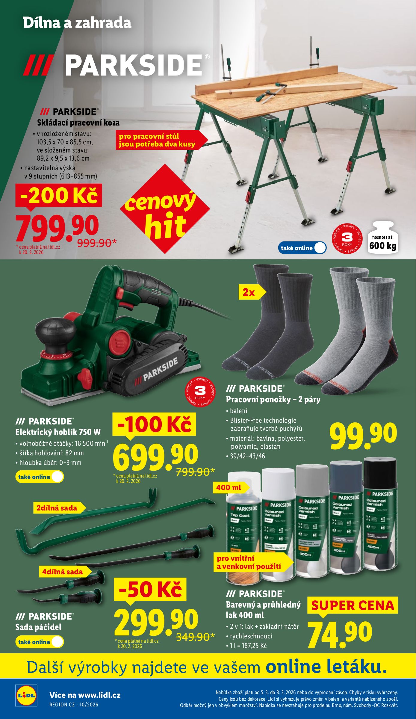 lidl - Lidl leták platný od čtvrtka 05.03.2026 do neděle 08.03.2026 - page: 44