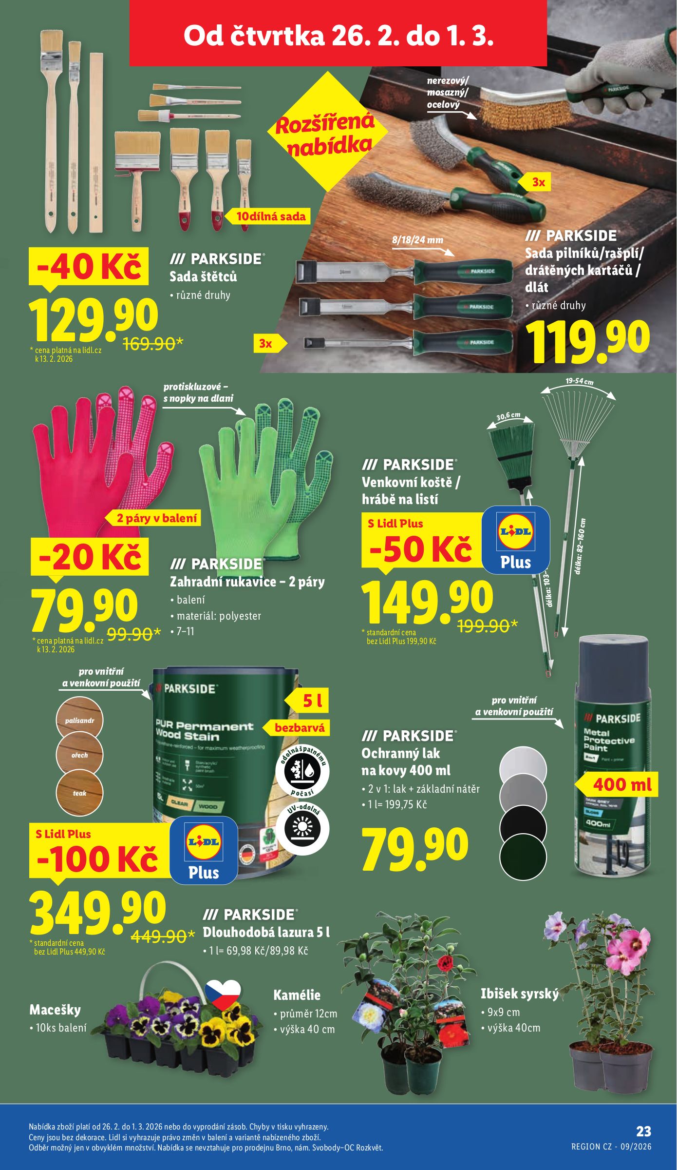 lidl - Lidl - Zahradní brožura leták platný od úterý 24.02.2026 do neděle 15.03.2026 - page: 11