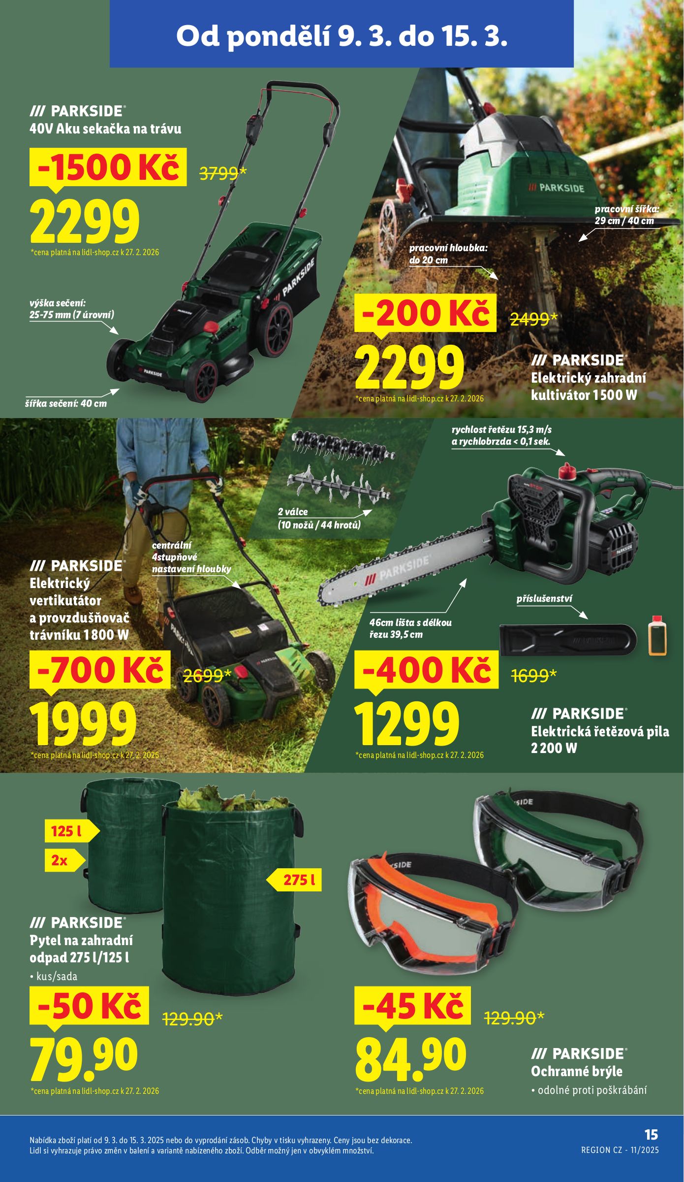 lidl - Lidl - Zahradní brožura leták platný od úterý 24.02.2026 do neděle 15.03.2026 - page: 15