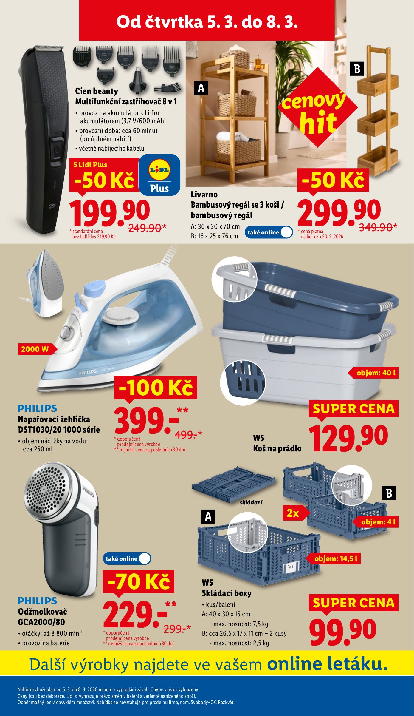 lidl - Lidl - Spotřební zboží leták platný od pondělí 02.03.2026 do neděle 08.03.2026 - page: 17