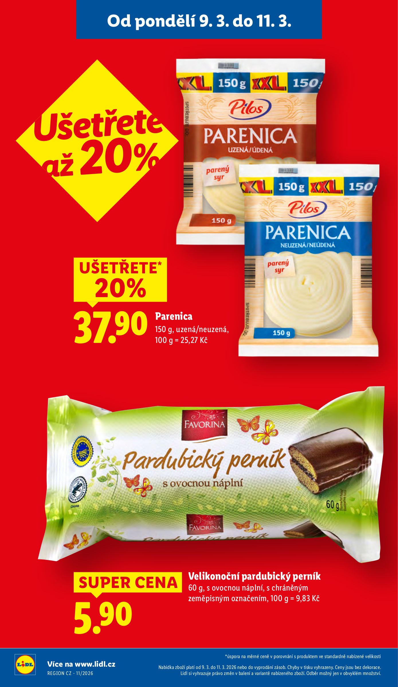 lidl - Lidl leták platný od pondělí 09.03.2026 do středy 11.03.2026 - page: 4