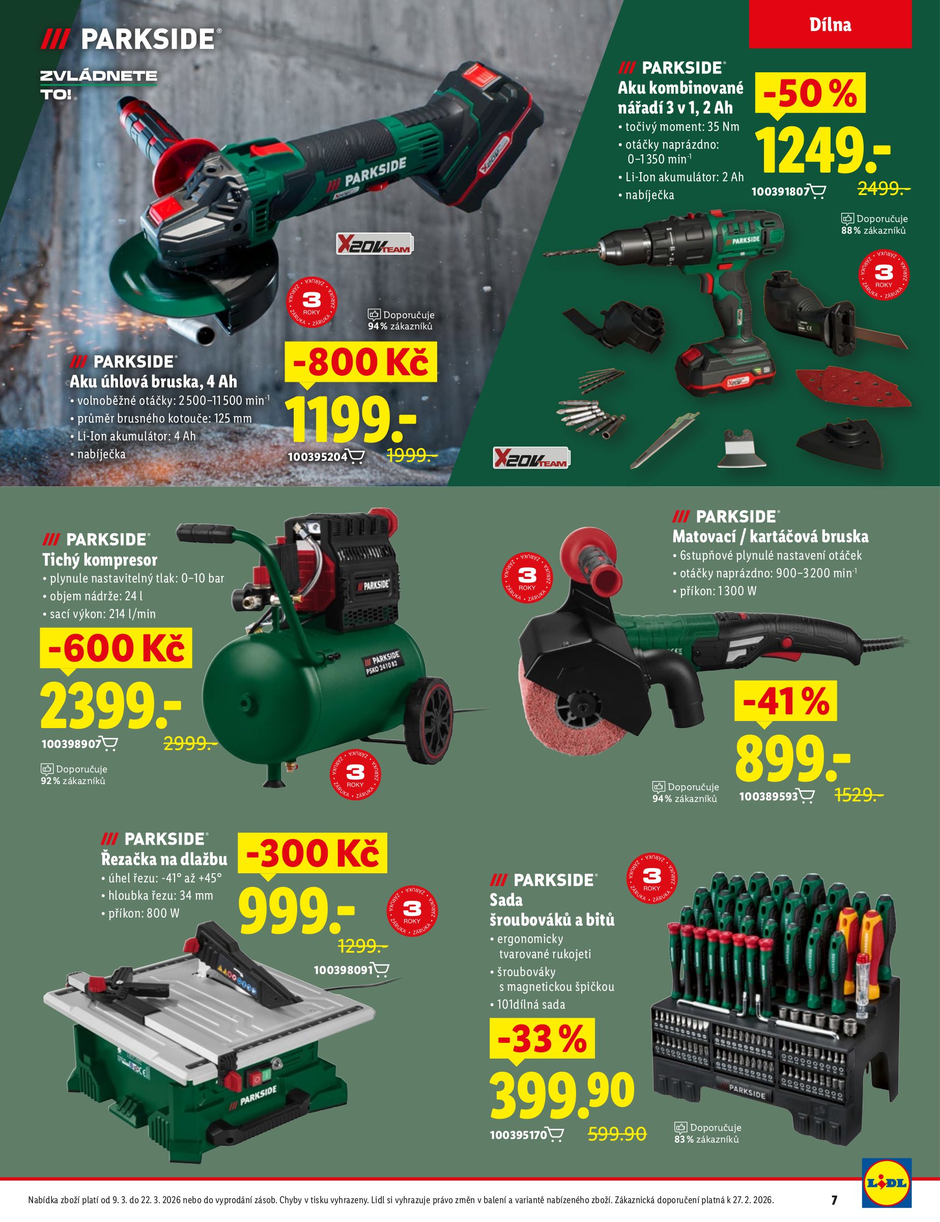 lidl - Lidl.cz leták platný od pondělí 09.03.2026 do neděle 22.03.2026 - page: 7