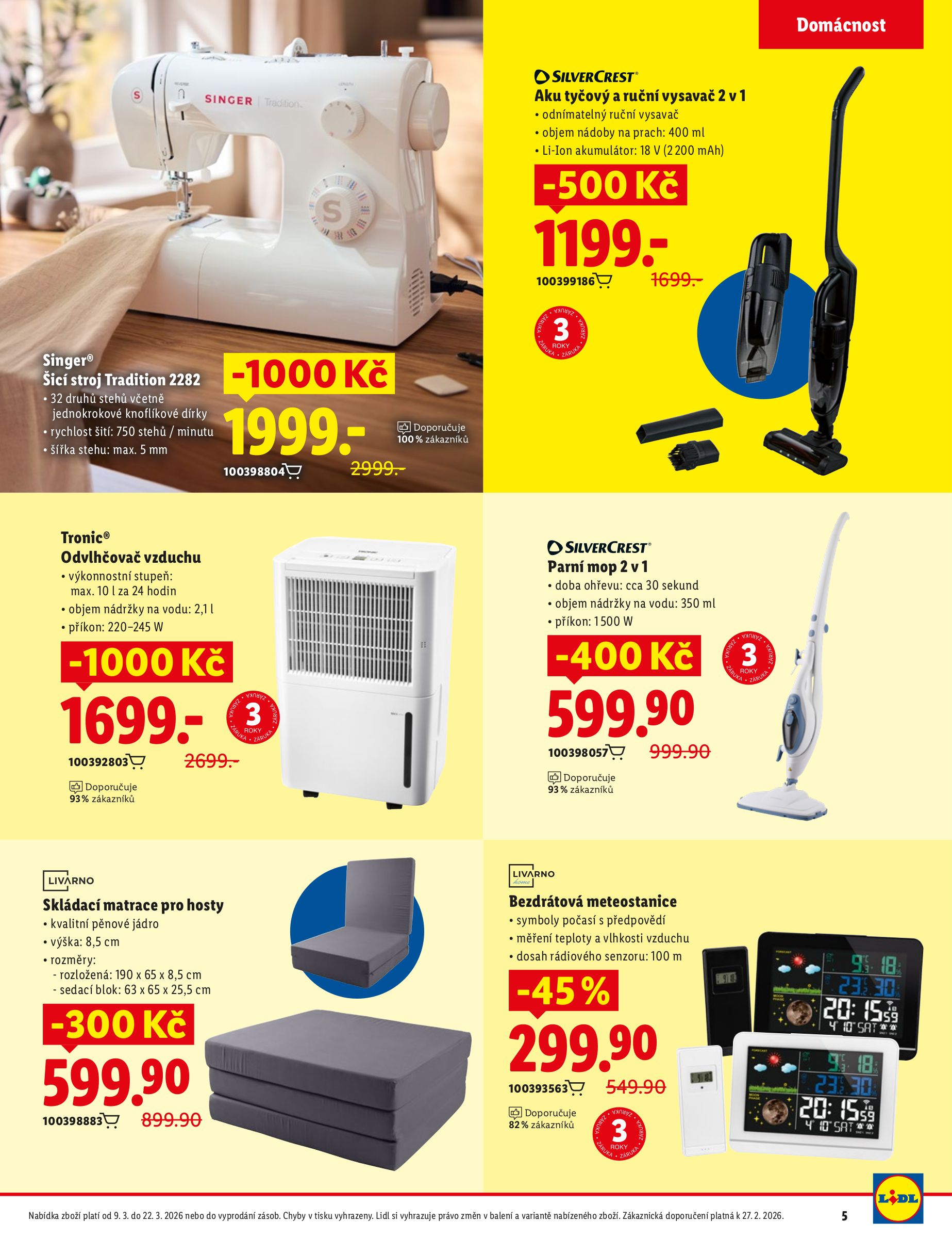 lidl - Lidl.cz leták platný od pondělí 09.03.2026 do neděle 22.03.2026 - page: 5