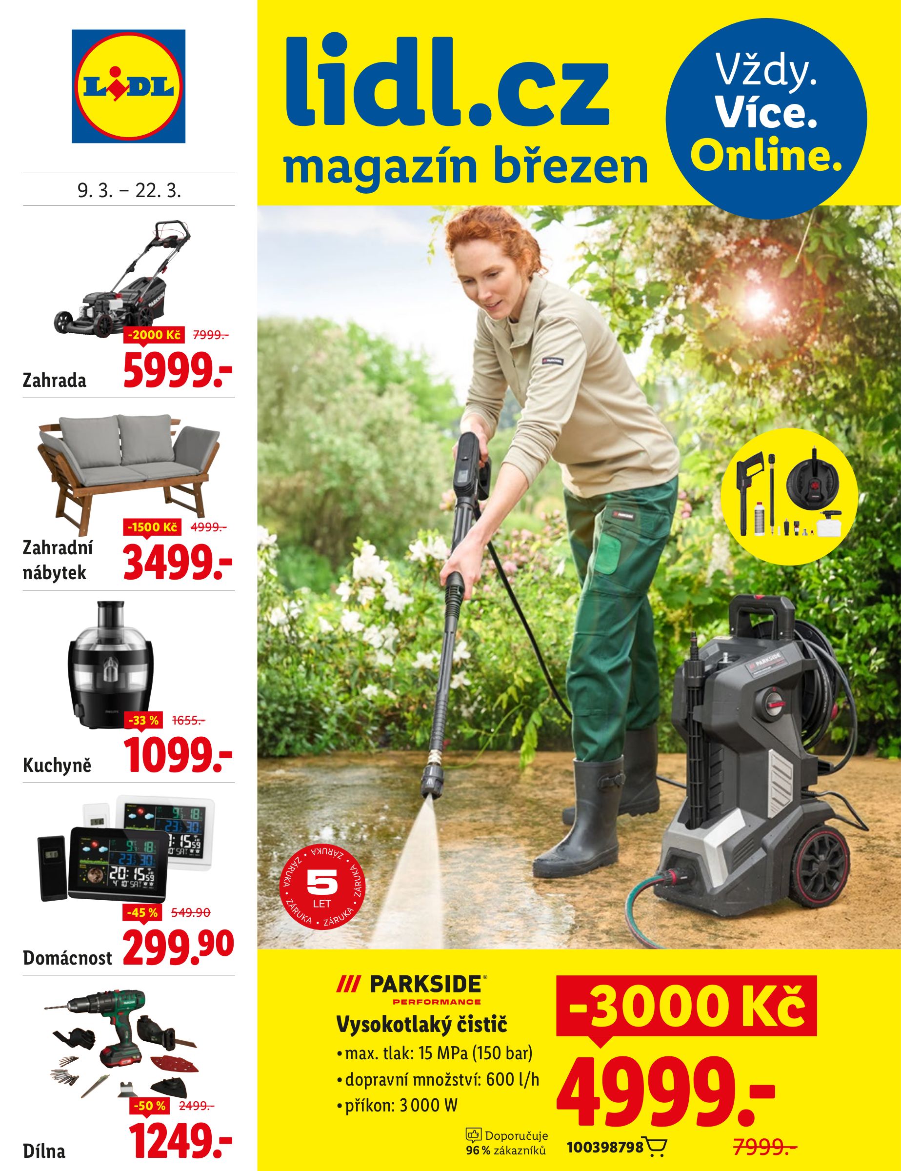 lidl - Lidl.cz leták platný od pondělí 09.03.2026 do neděle 22.03.2026 - page: 1