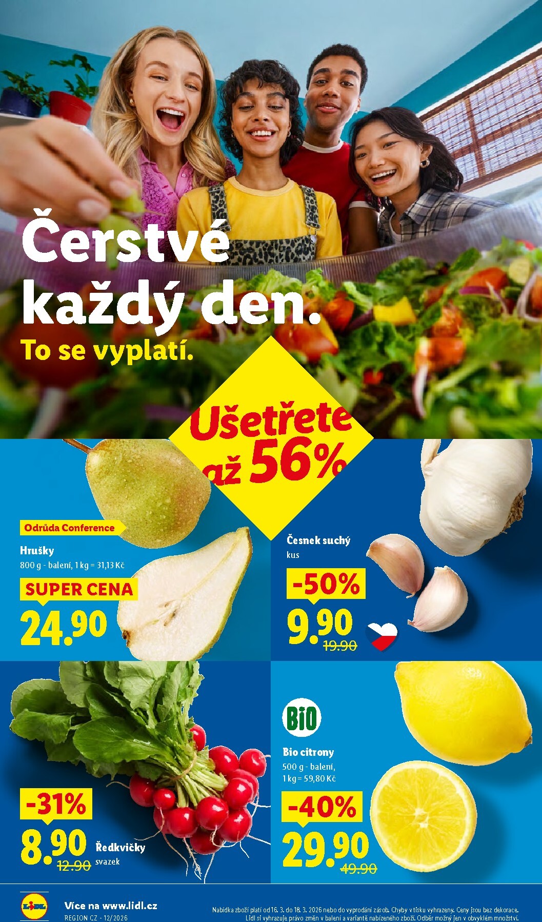 lidl - Lidl leták platný od pondělí 16.03.2026 do středy 18.03.2026 - page: 12