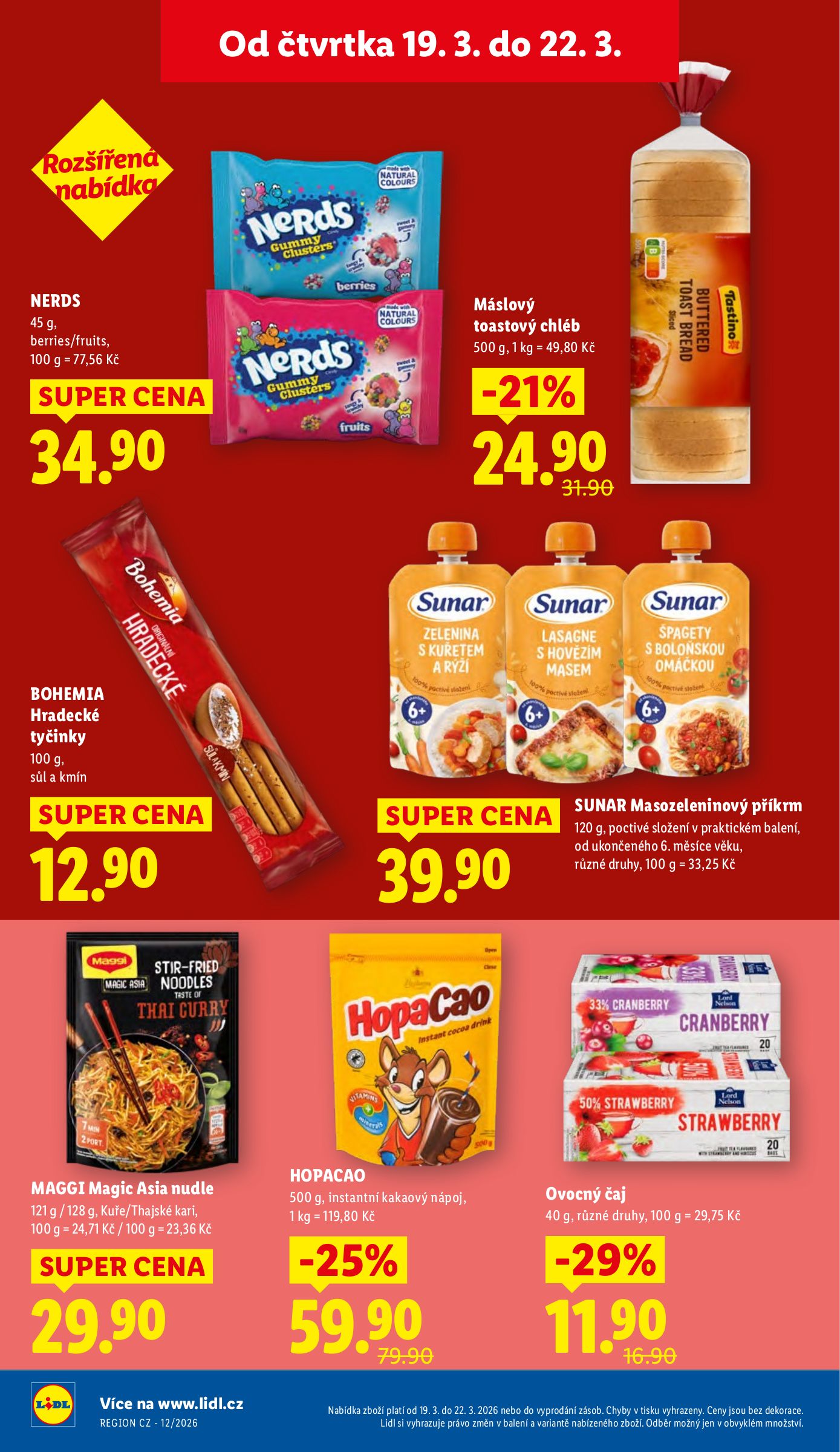 lidl - Lidl leták platný od čtvrtka 19.03.2026 do neděle 22.03.2026 - page: 24