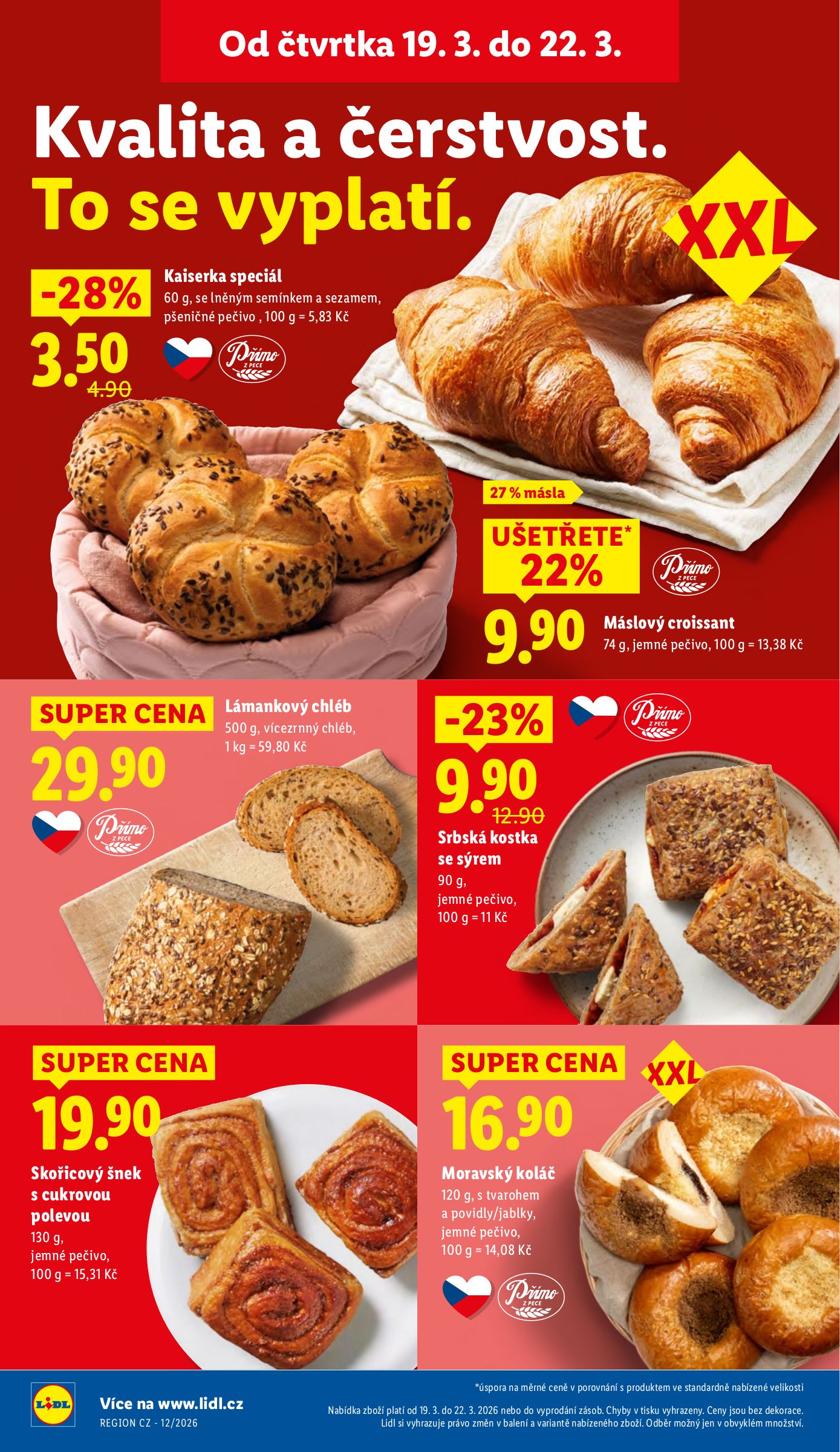 lidl - Lidl leták platný od čtvrtka 19.03.2026 do neděle 22.03.2026 - page: 14