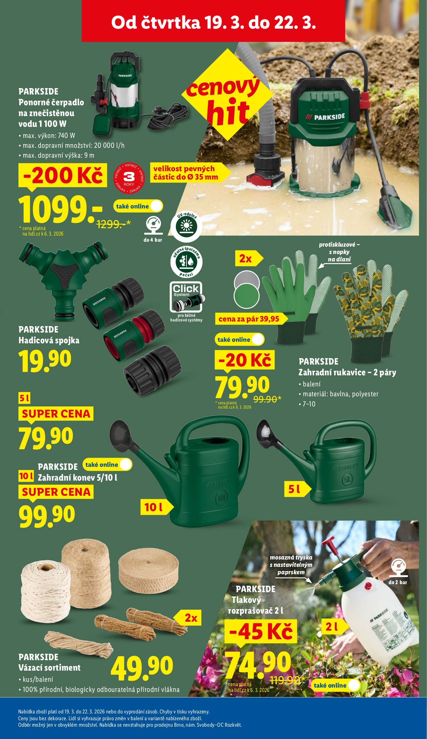 lidl - Lidl leták platný od čtvrtka 19.03.2026 do neděle 22.03.2026 - page: 45