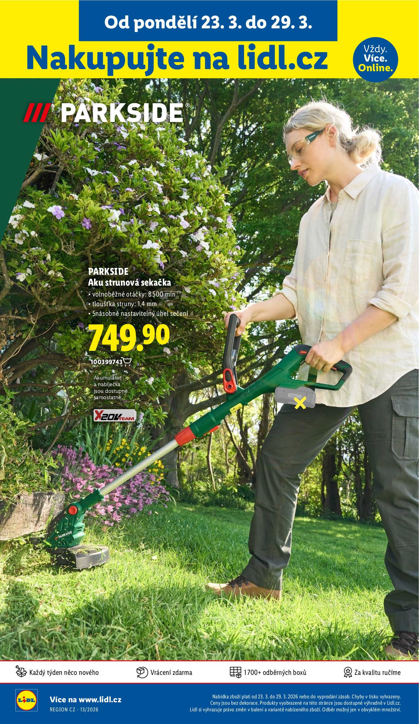 lidl - Lidl leták platný od pondělí 23.03.2026 do středy 25.03.2026 - page: 48