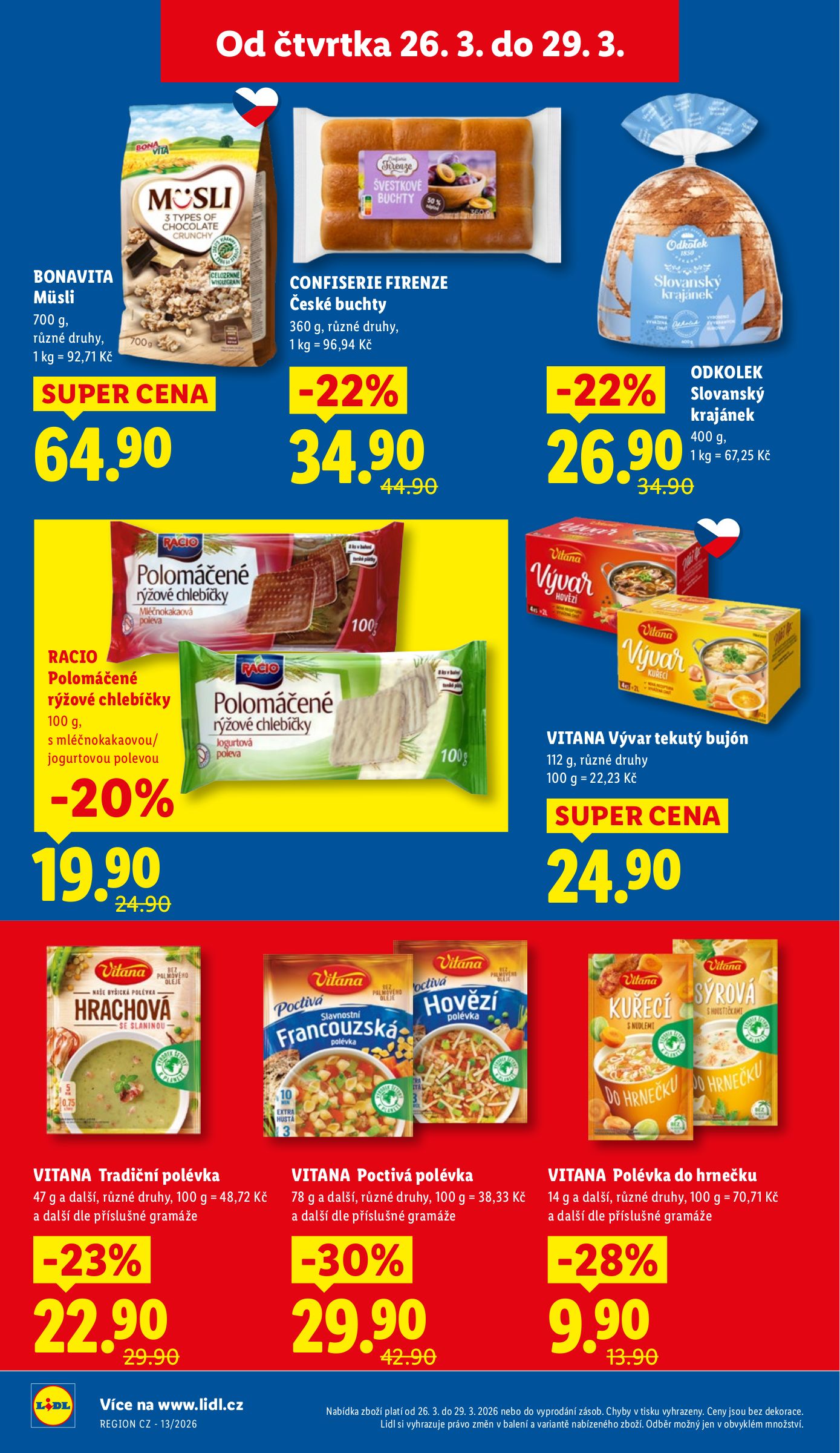 lidl - Lidl leták platný od čtvrtka 26.03.2026 do neděle 29.03.2026 - page: 22