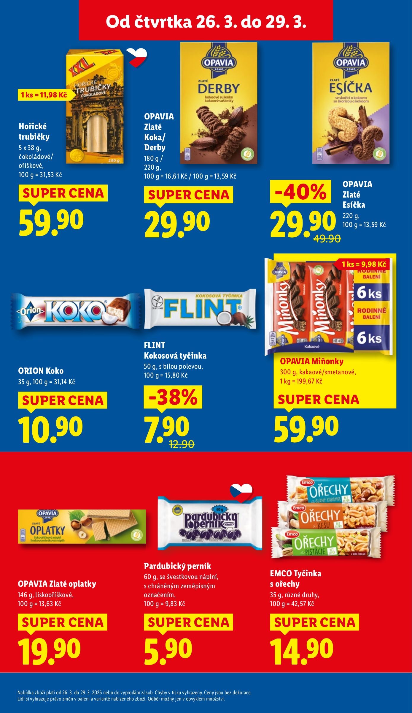 lidl - Lidl leták platný od čtvrtka 26.03.2026 do neděle 29.03.2026 - page: 21