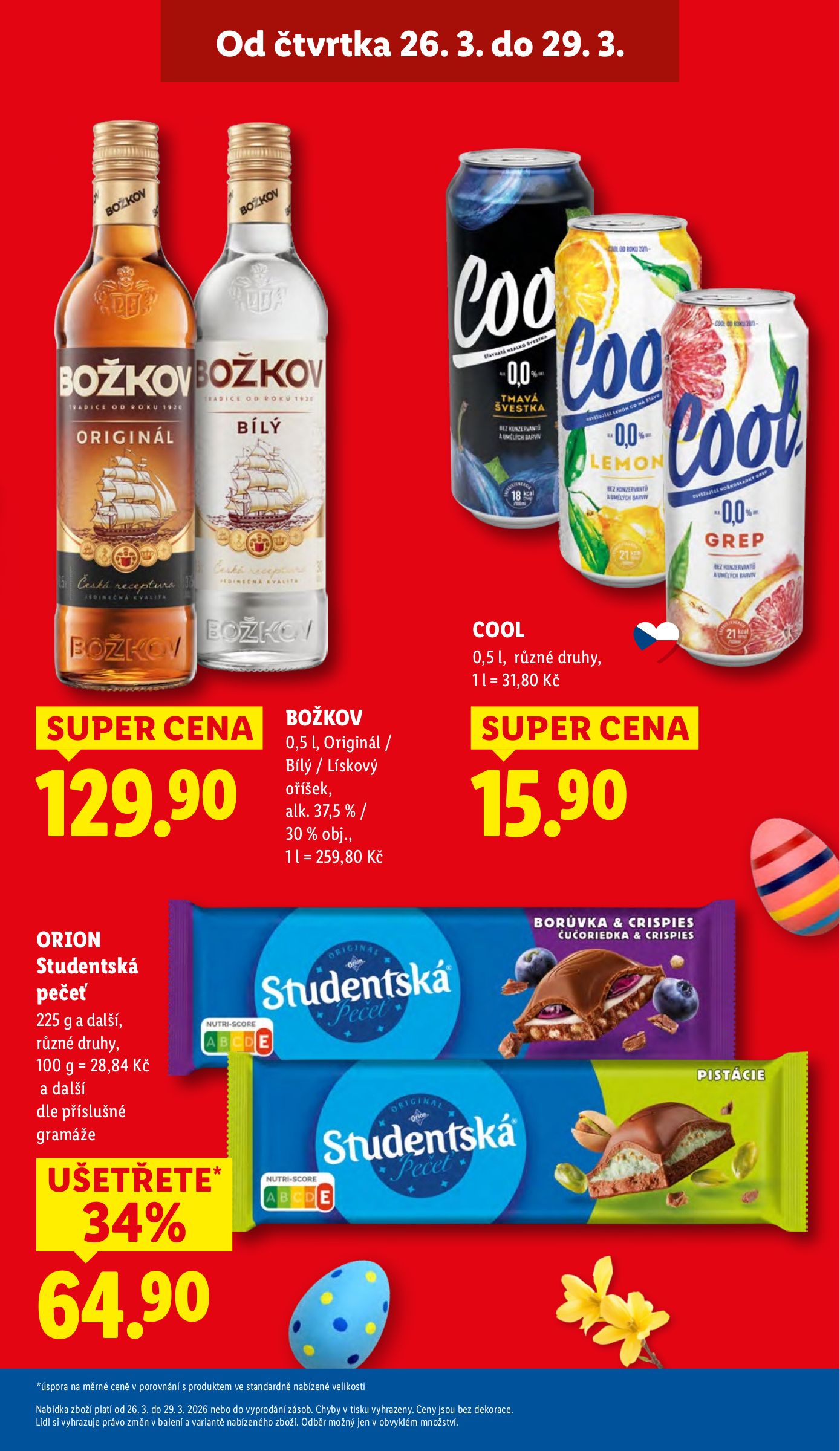 lidl - Lidl leták platný od čtvrtka 26.03.2026 do neděle 29.03.2026 - page: 3
