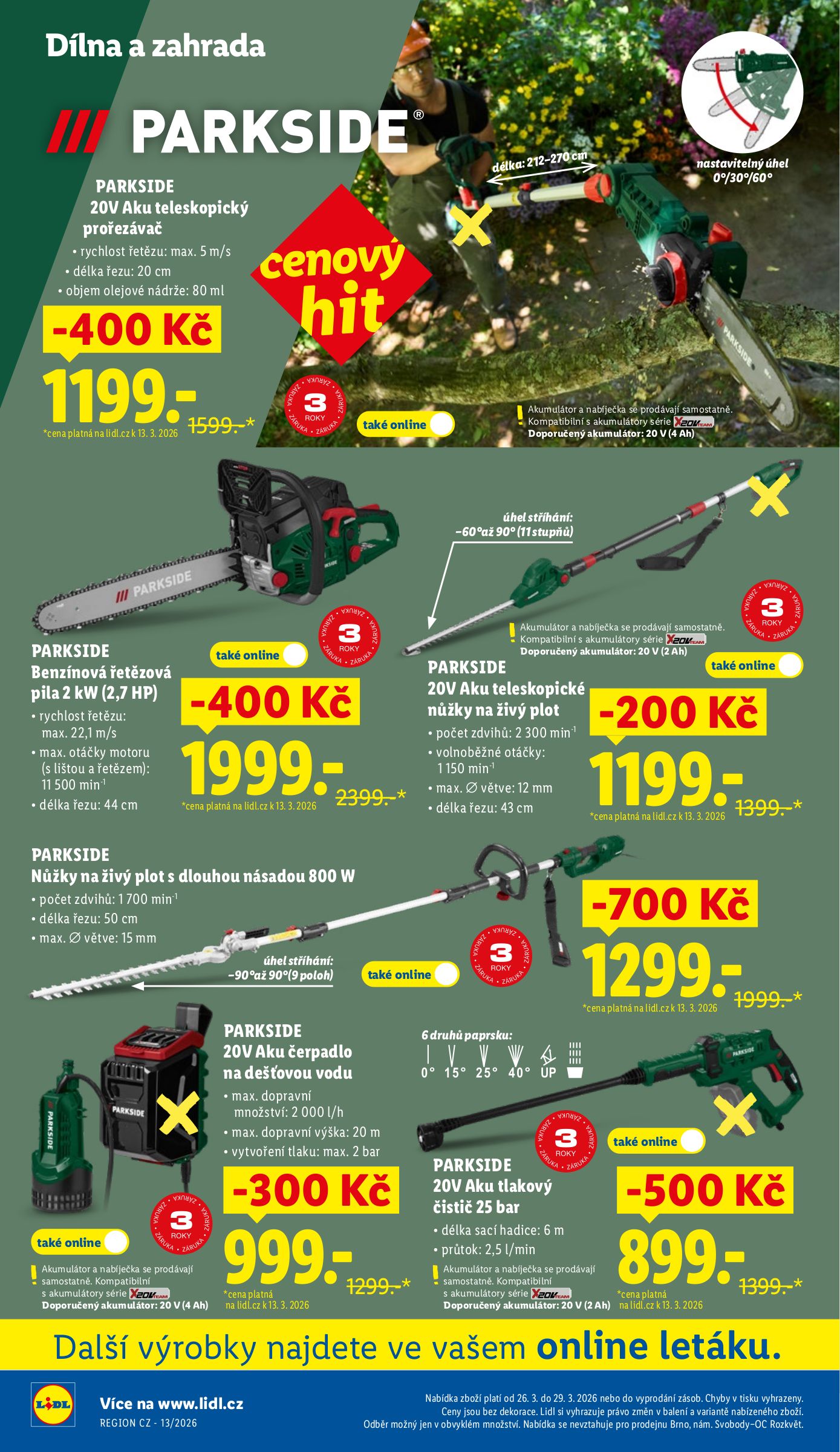 lidl - Lidl - Spotřební zboží leták platný od pondělí 23.03.2026 do neděle 29.03.2026 - page: 22
