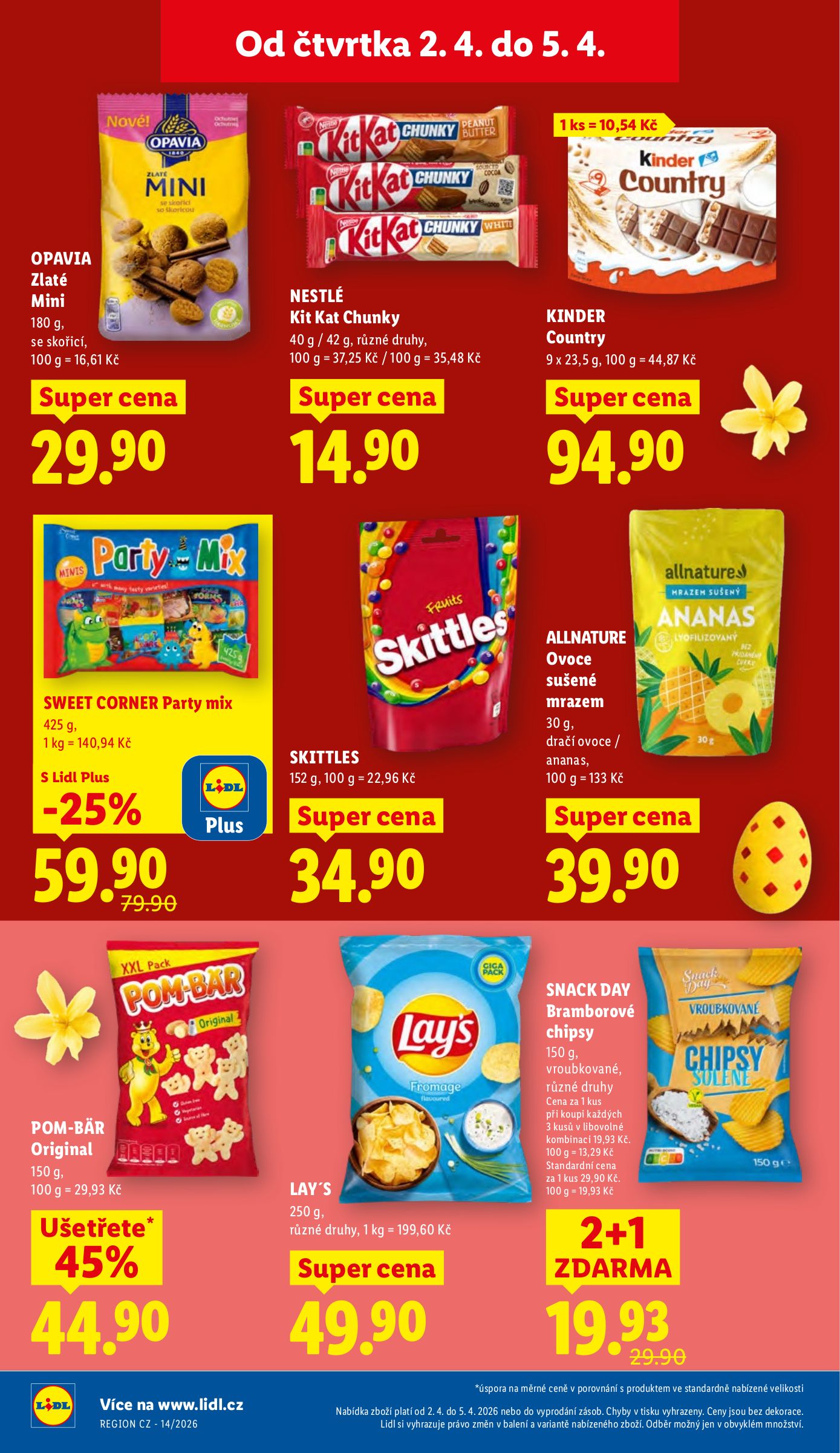 lidl - Lidl leták platný od čtvrtka 02.04.2026 do neděle 05.04.2026 - page: 26