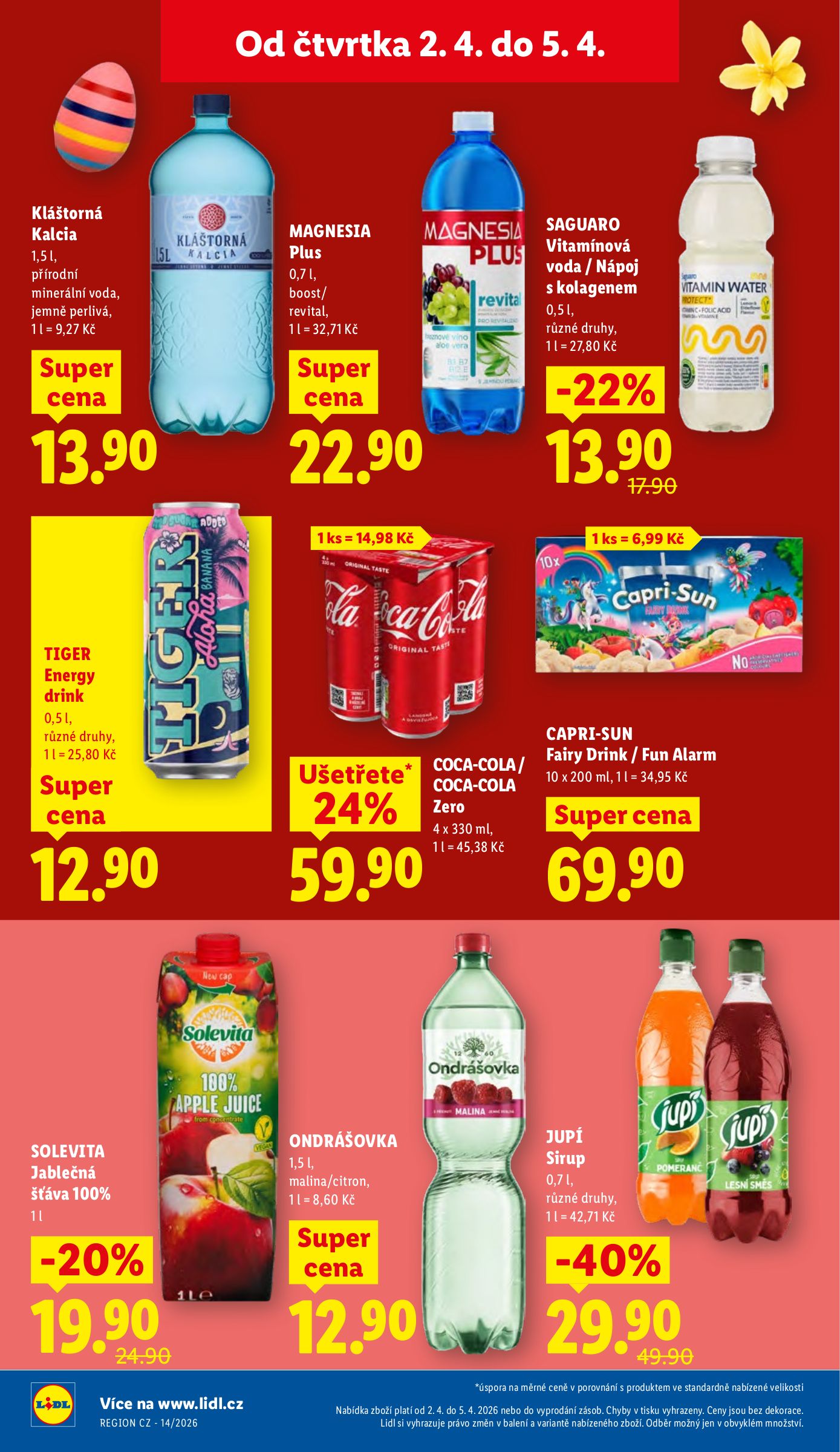 lidl - Lidl leták platný od čtvrtka 02.04.2026 do neděle 05.04.2026 - page: 24