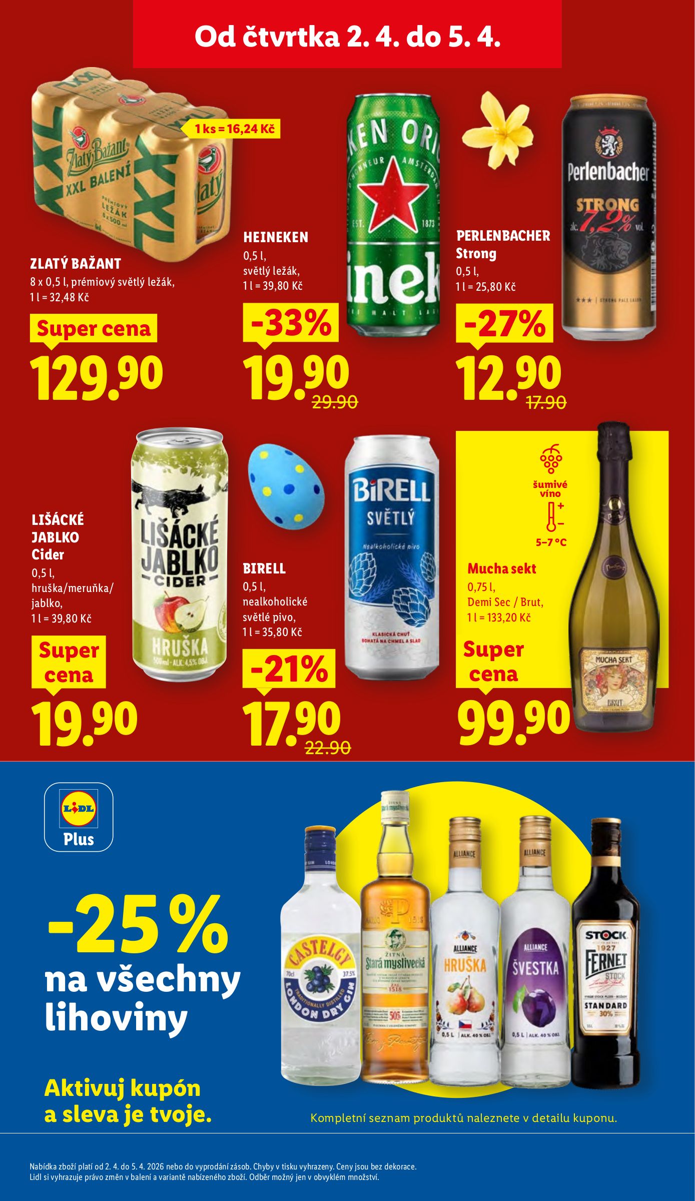 lidl - Lidl leták platný od čtvrtka 02.04.2026 do neděle 05.04.2026 - page: 25