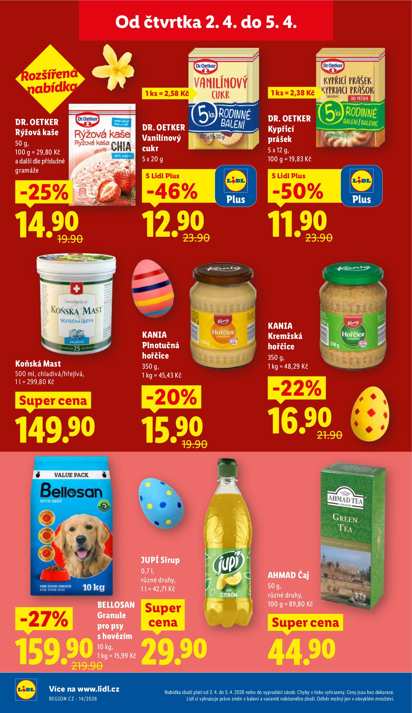 lidl - Lidl leták platný od čtvrtka 02.04.2026 do neděle 05.04.2026 - page: 22