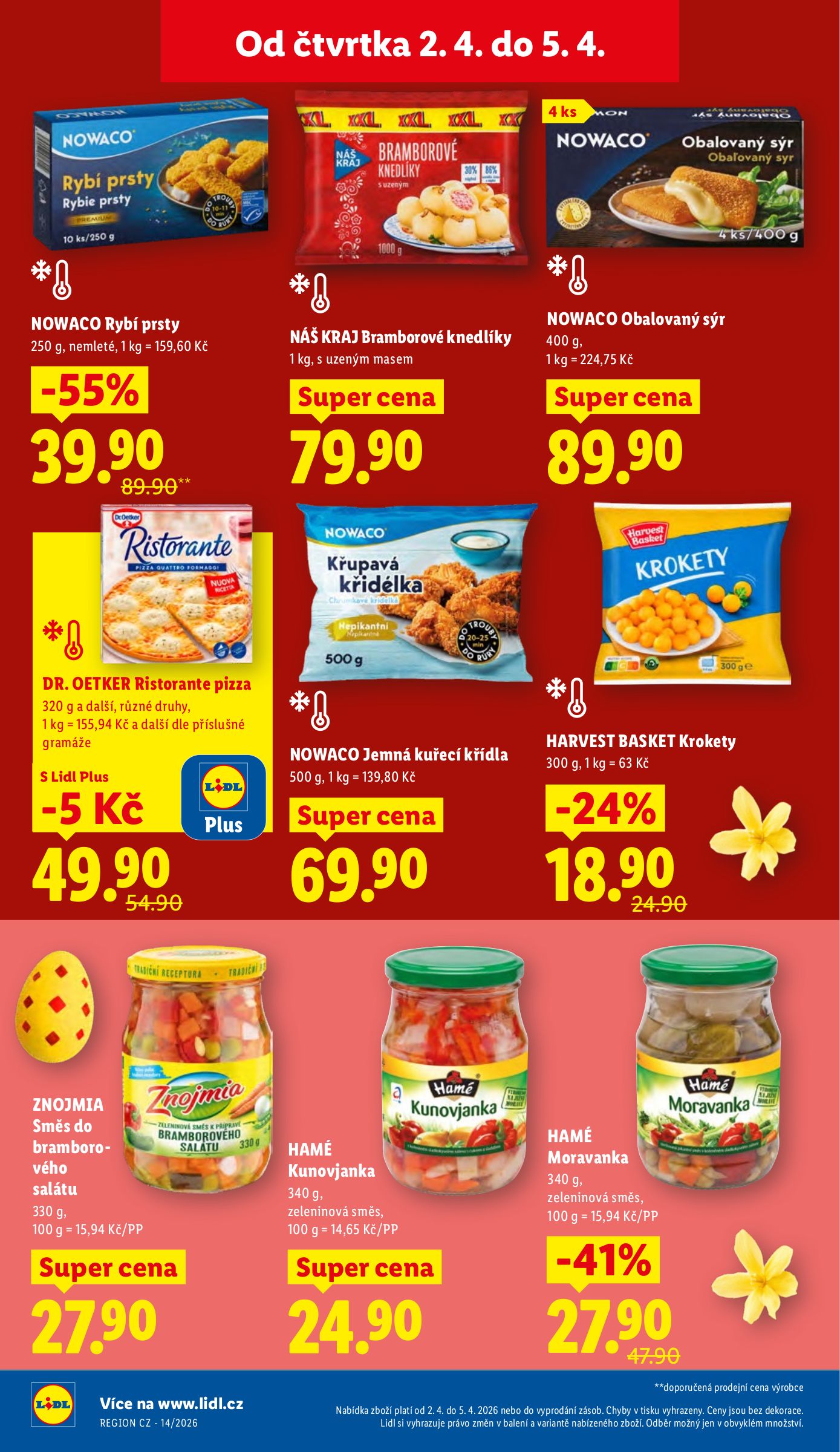 lidl - Lidl leták platný od čtvrtka 02.04.2026 do neděle 05.04.2026 - page: 20