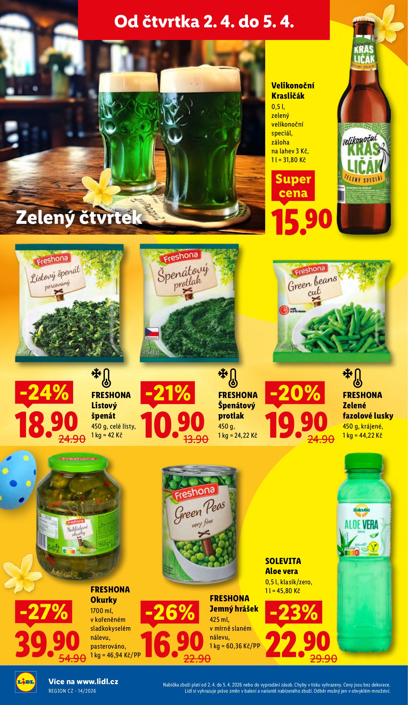 lidl - Lidl leták platný od čtvrtka 02.04.2026 do neděle 05.04.2026 - page: 18