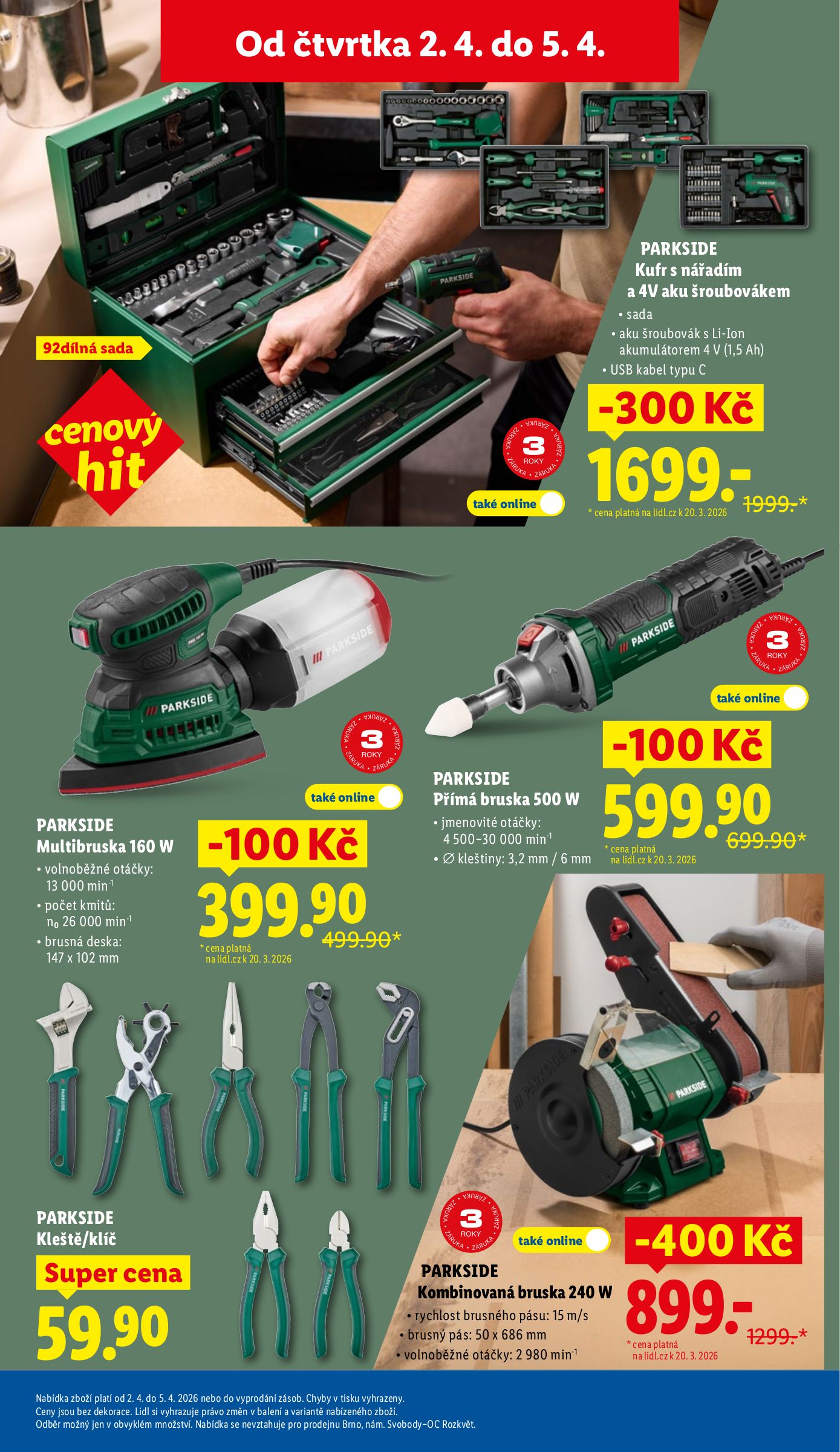 lidl - Lidl leták platný od čtvrtka 02.04.2026 do neděle 05.04.2026 - page: 33